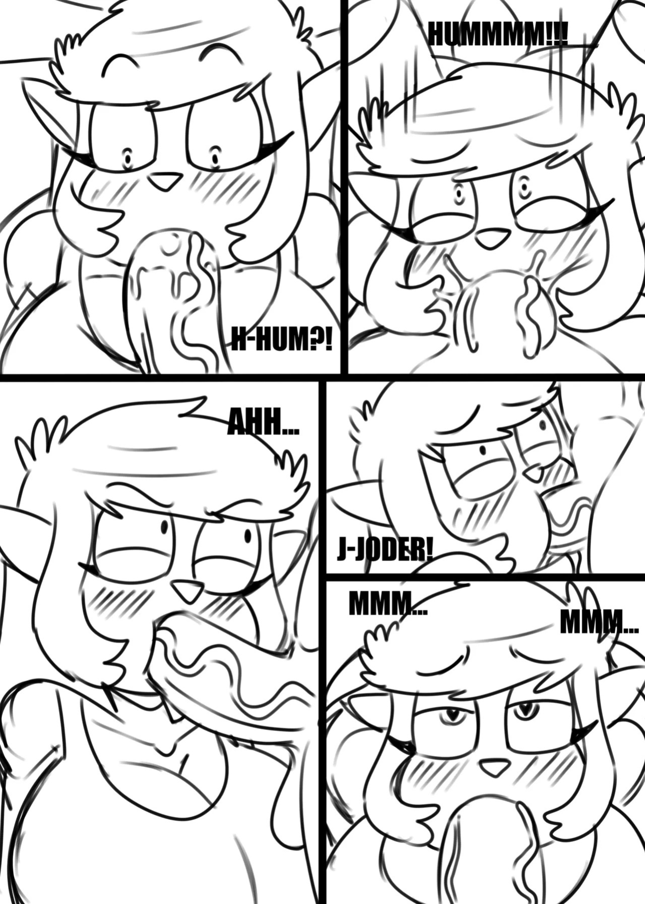 [Zaicomaster14] "Playing with Daddy" [In progress] (sketches) [English] (My Totally Normal Family)
