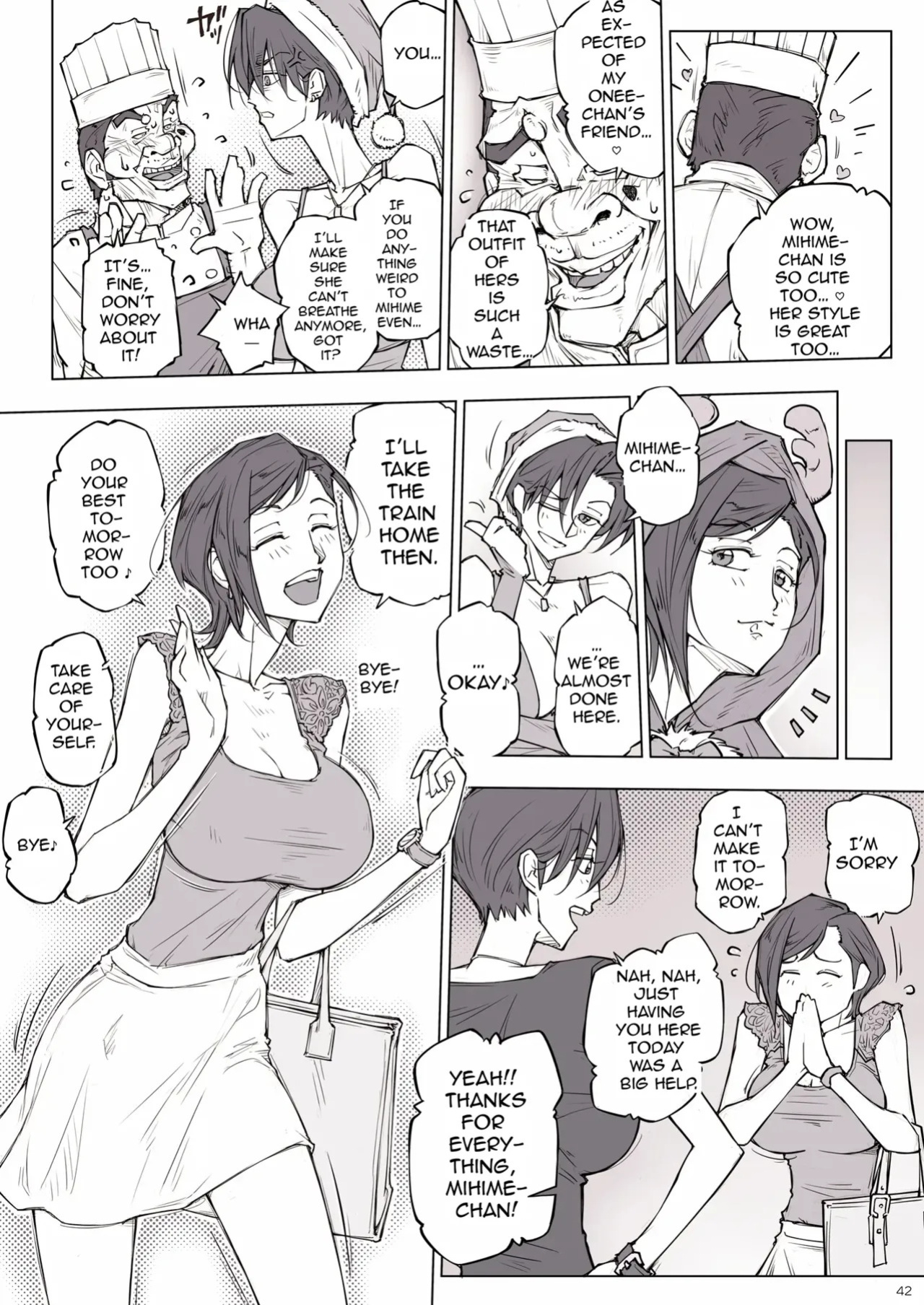 [Unbalance] She looked a little scary... but After that