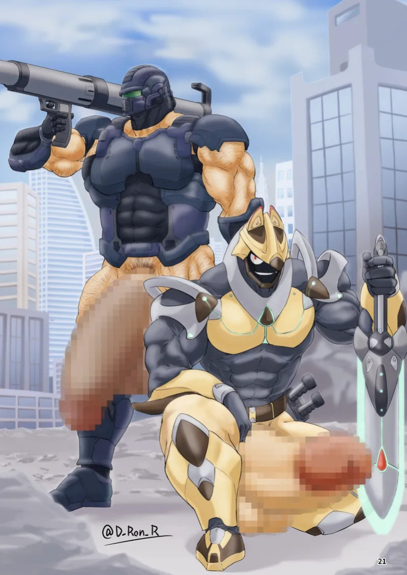 [どすこい大魔王(土吉)] BAKUMORI♂ GIGANTIC MAGNUM [Digital][English]