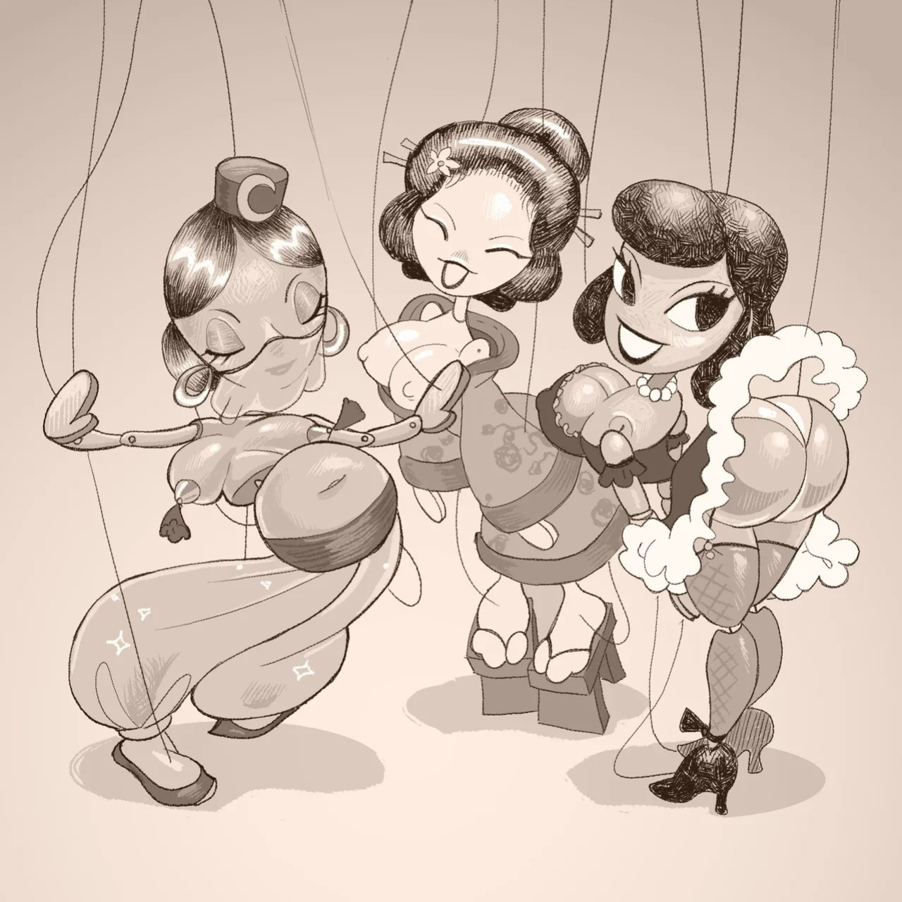[Capcognito] Pinocchio's Puppet Girls