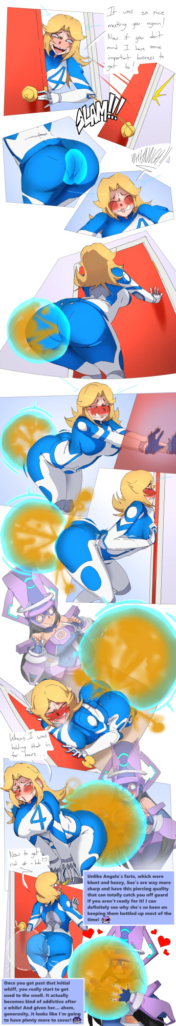 [Lazei] Galacta Sniffing the Marvel Girl's Farts