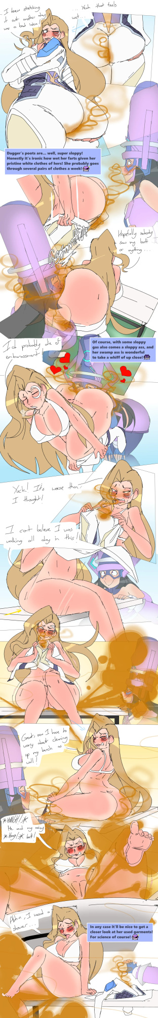 [Lazei] Galacta Sniffing the Marvel Girl's Farts