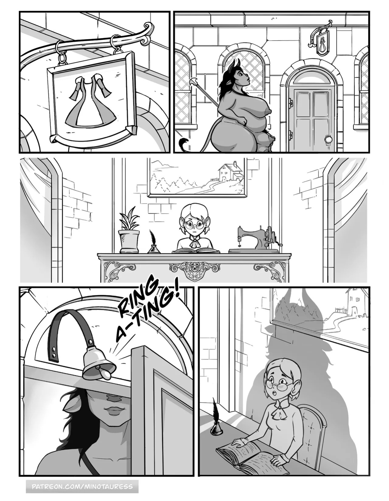 [Loinsavage] The Minotauress (ongoing)