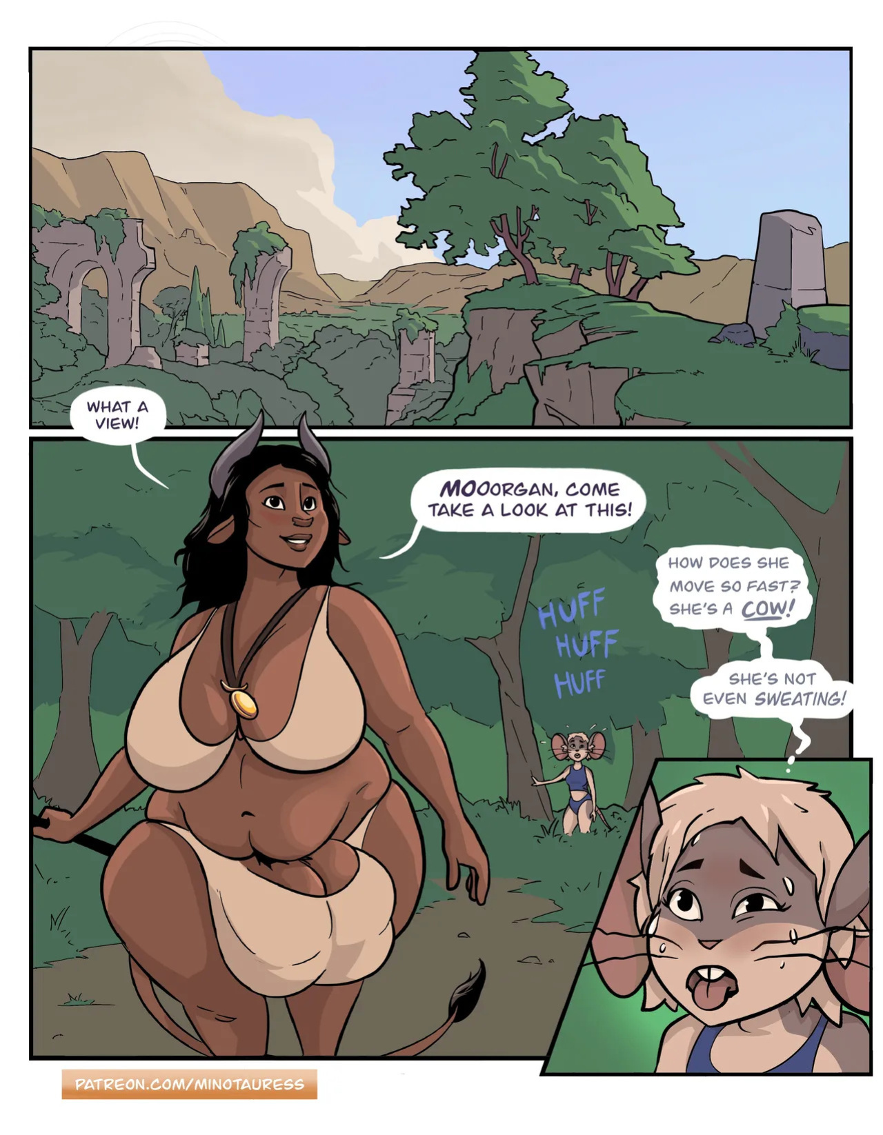[Loinsavage] The Minotauress (ongoing)