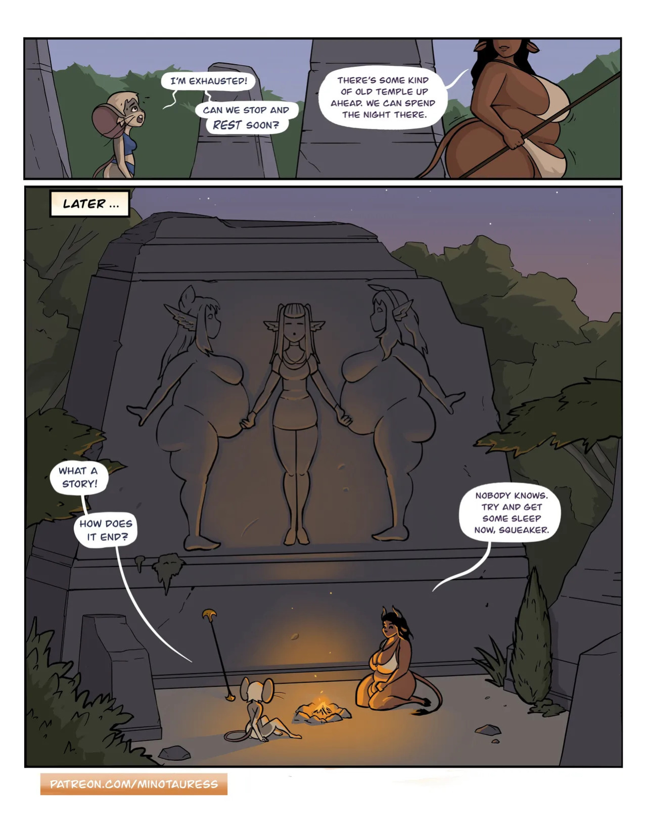 [Loinsavage] The Minotauress (ongoing)