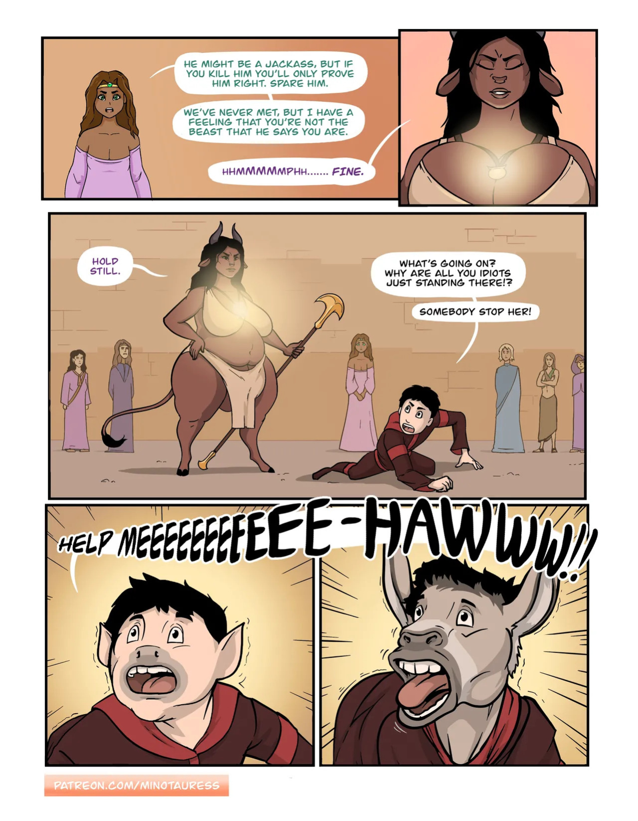 [Loinsavage] The Minotauress (ongoing)