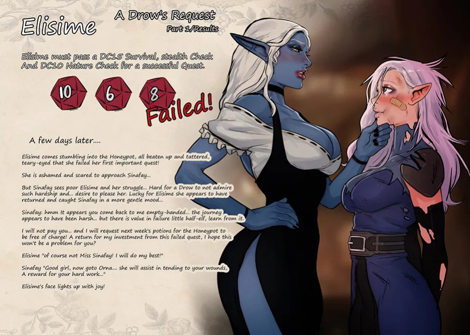 [cherry-gig] Tavern Sluts / Honeypot (ongoing) (Dungeons & Dragons) (ongoing) [English]
