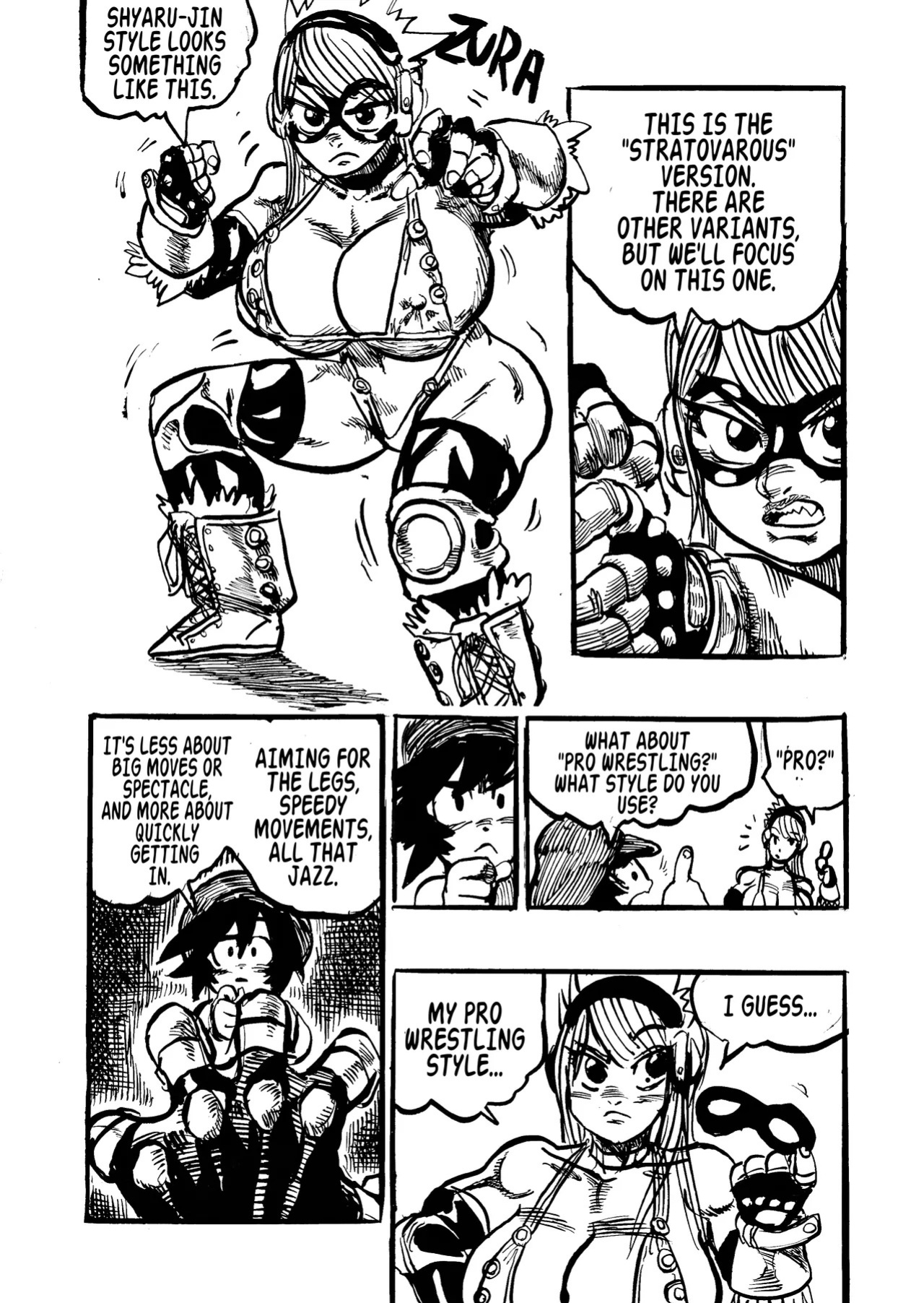 [Gouda Dunn] Genkai Toppa Wrestling! (Cancelled)