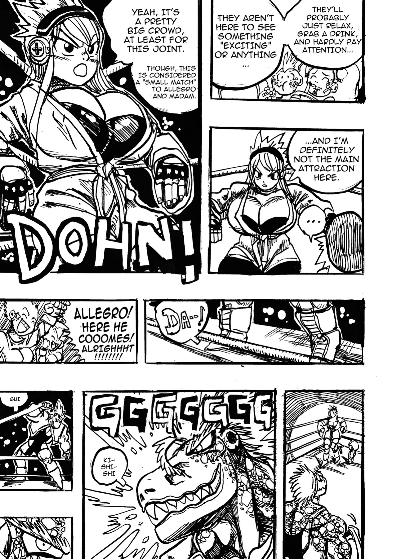 [Gouda Dunn] Genkai Toppa Wrestling! (Cancelled)