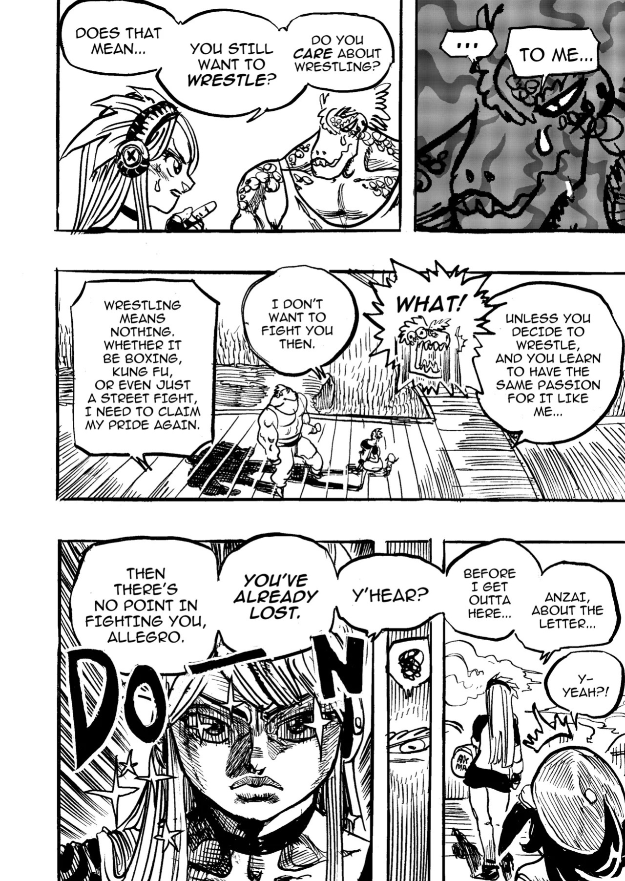 [Gouda Dunn] Genkai Toppa Wrestling! (Cancelled)