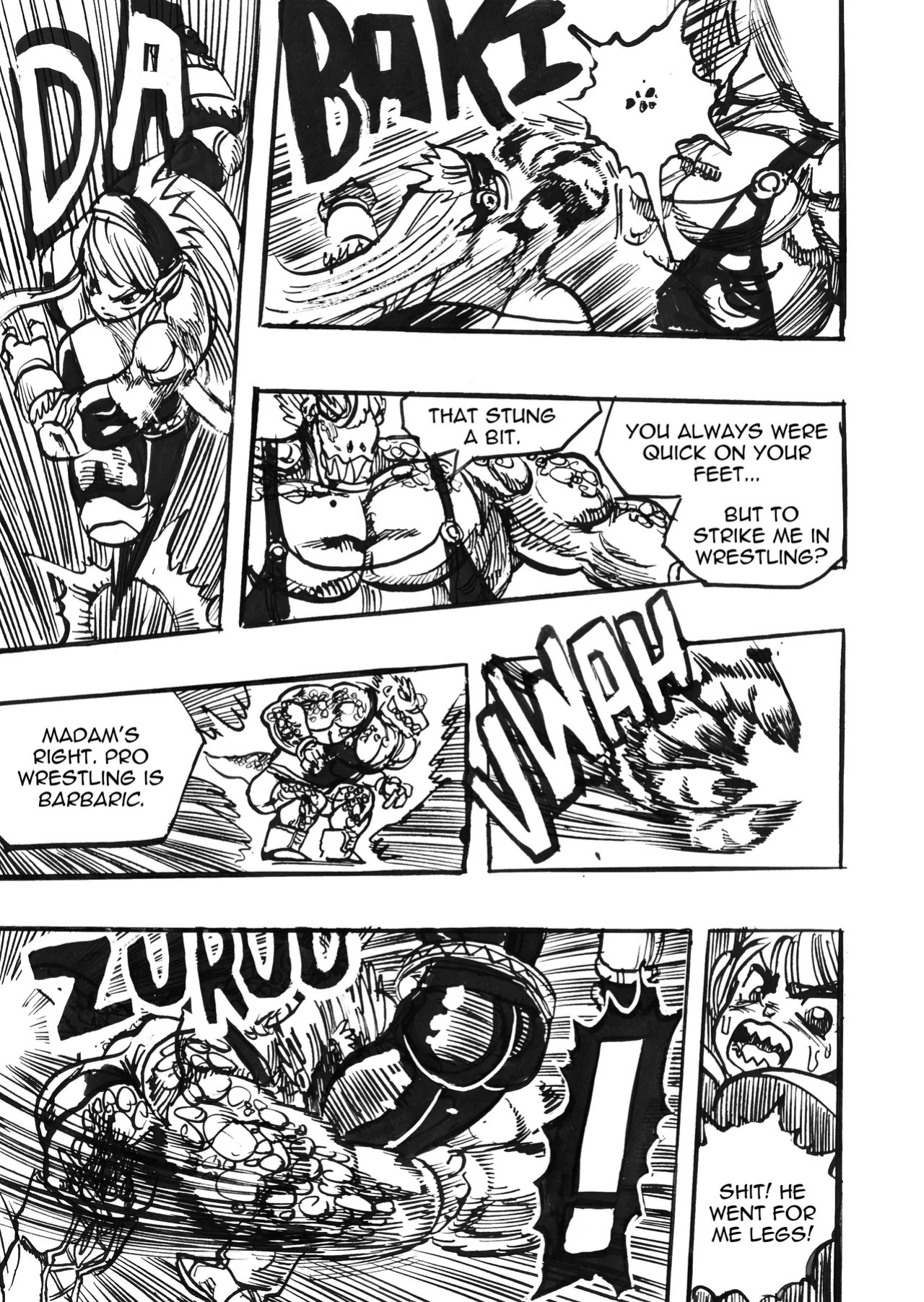 [Gouda Dunn] Genkai Toppa Wrestling! (Cancelled)
