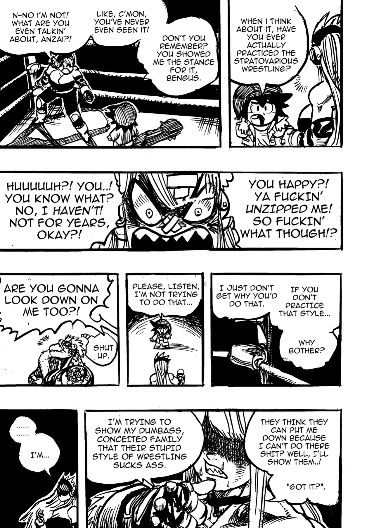 [Gouda Dunn] Genkai Toppa Wrestling! (Cancelled)