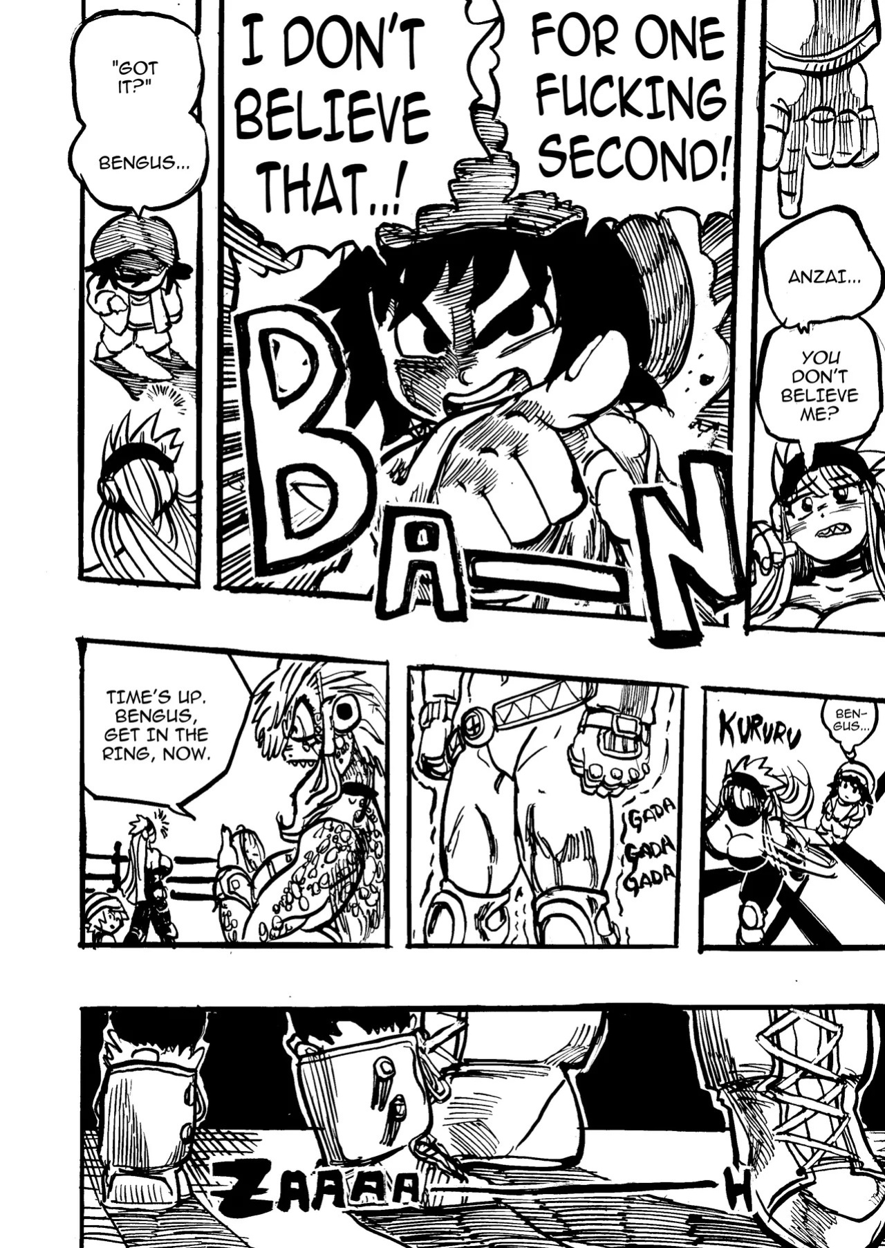 [Gouda Dunn] Genkai Toppa Wrestling! (Cancelled)