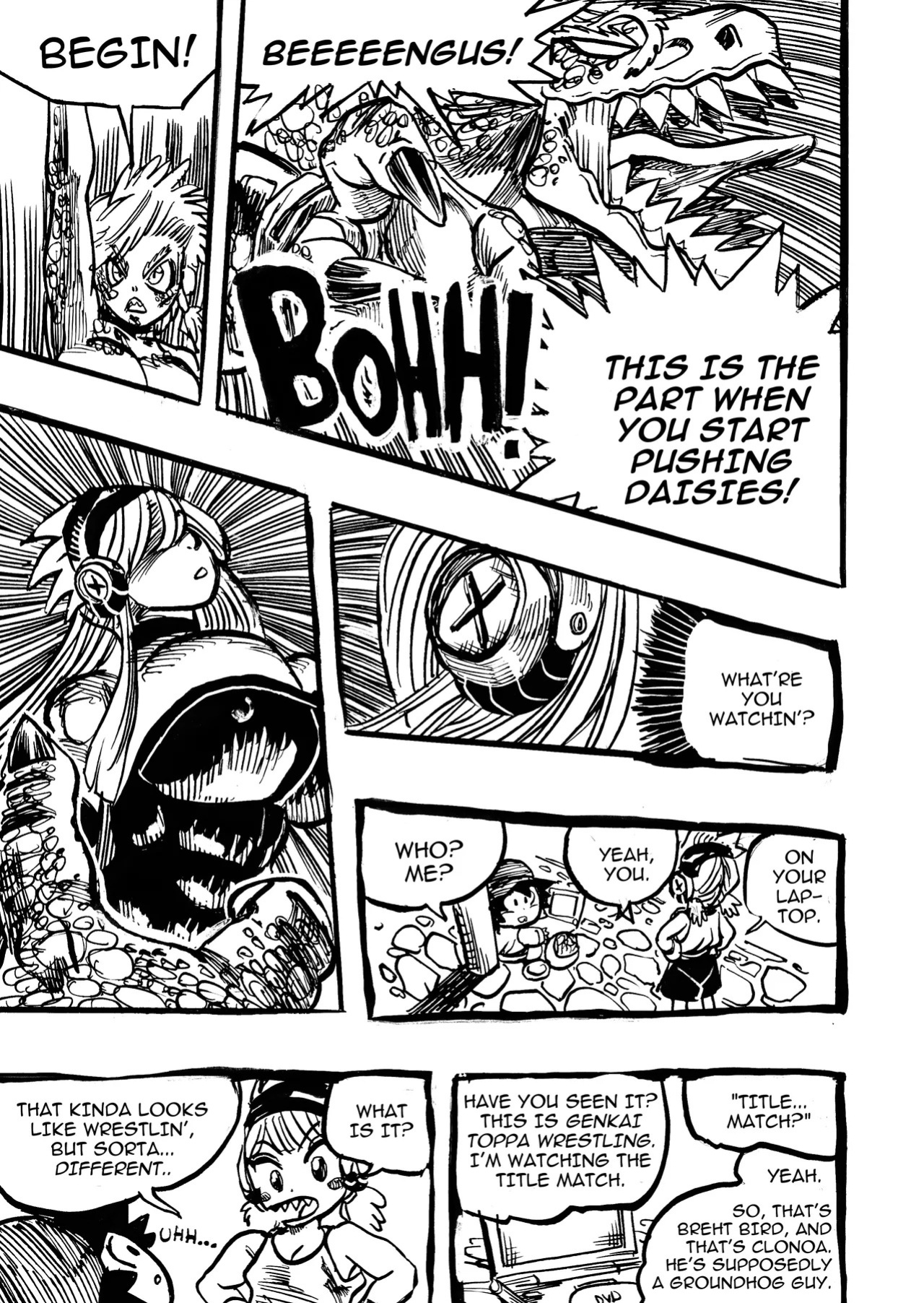[Gouda Dunn] Genkai Toppa Wrestling! (Cancelled)