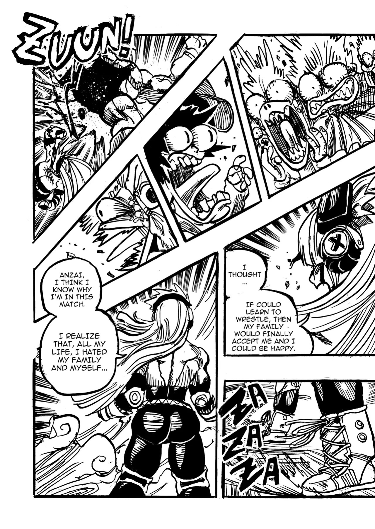 [Gouda Dunn] Genkai Toppa Wrestling! (Cancelled)