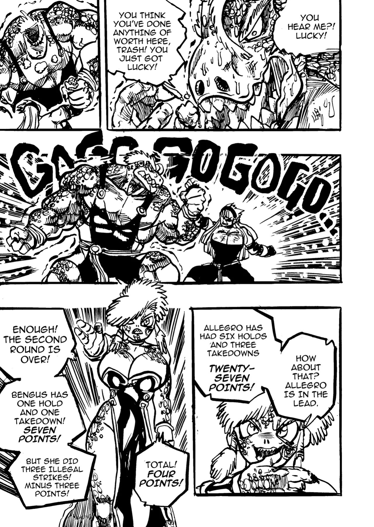 [Gouda Dunn] Genkai Toppa Wrestling! (Cancelled)
