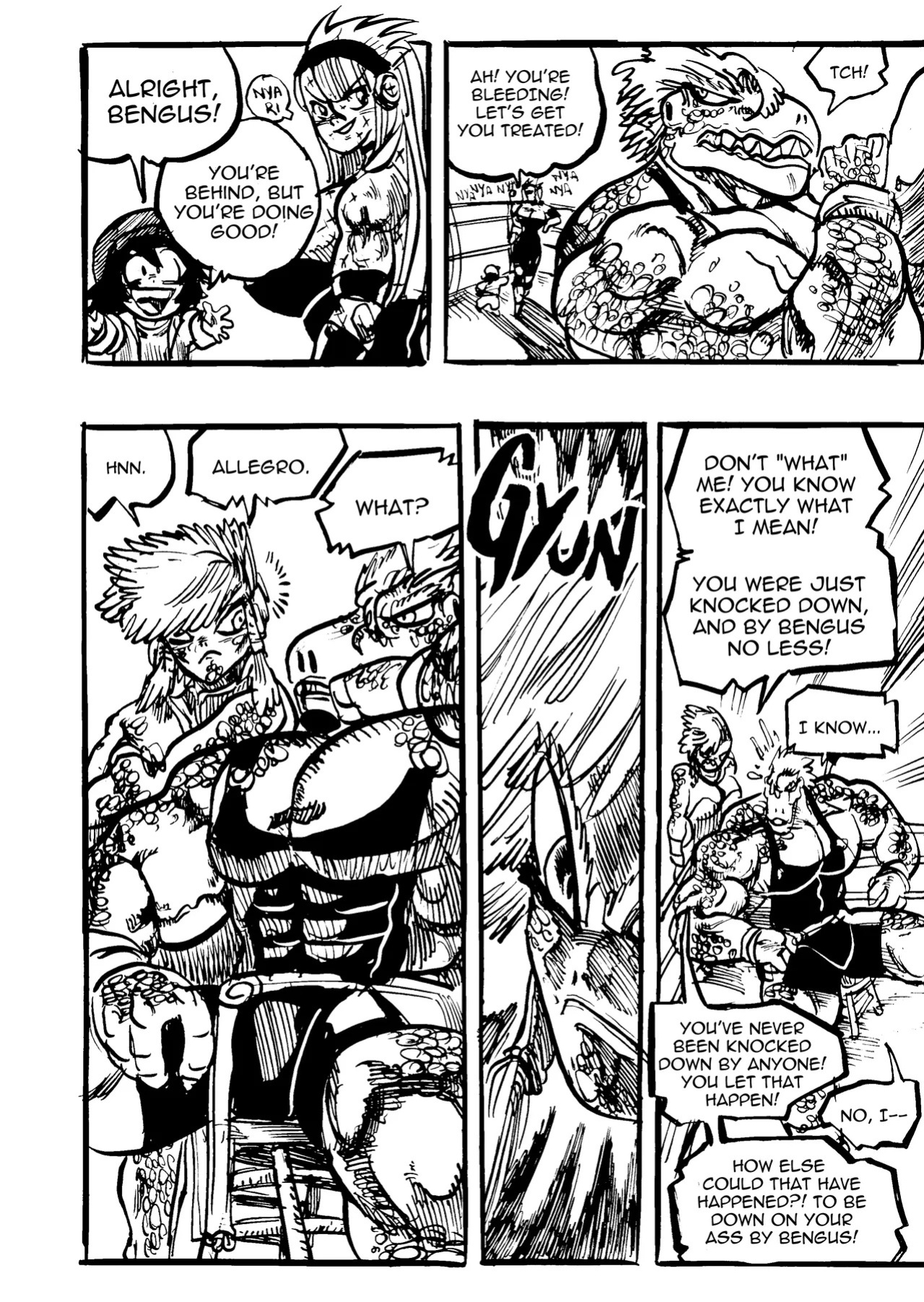 [Gouda Dunn] Genkai Toppa Wrestling! (Cancelled)
