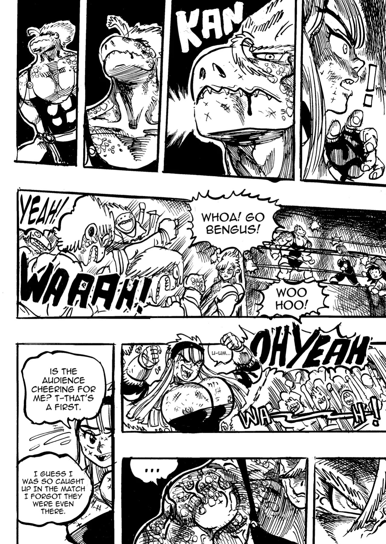 [Gouda Dunn] Genkai Toppa Wrestling! (Cancelled)