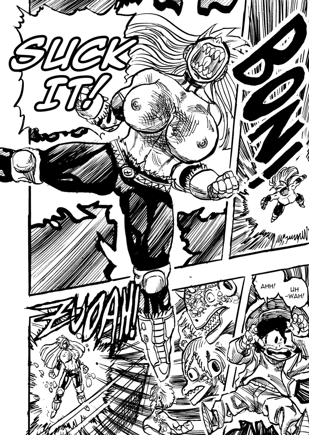 [Gouda Dunn] Genkai Toppa Wrestling! (Cancelled)