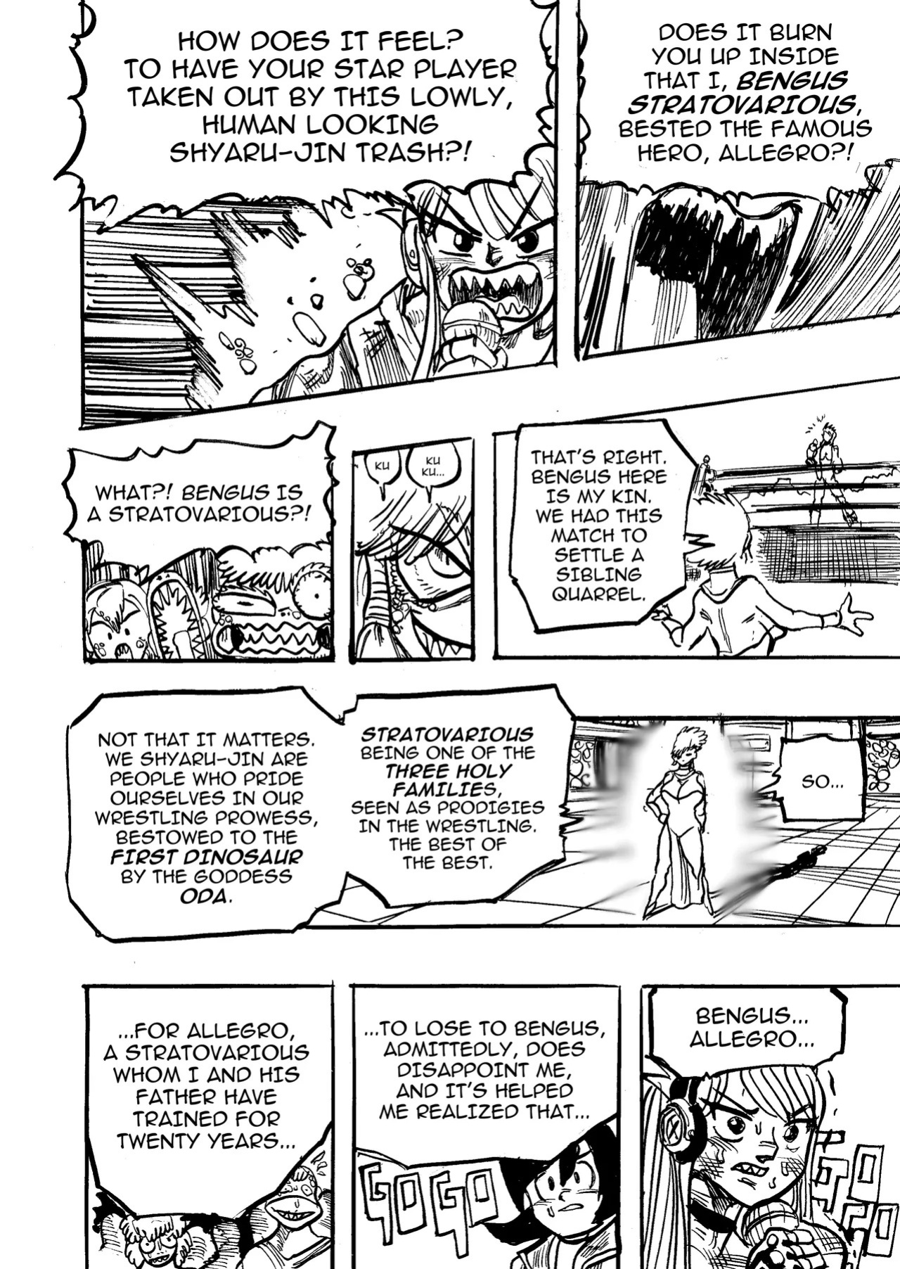 [Gouda Dunn] Genkai Toppa Wrestling! (Cancelled)