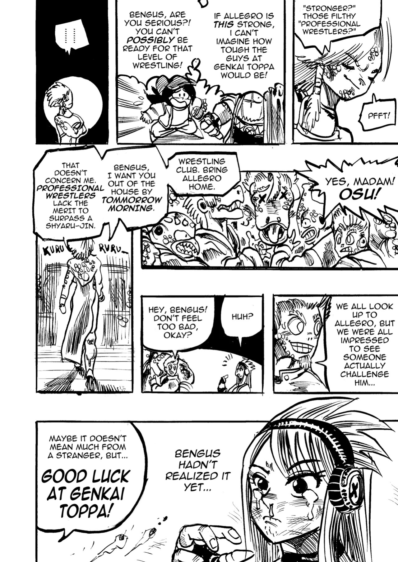 [Gouda Dunn] Genkai Toppa Wrestling! (Cancelled)