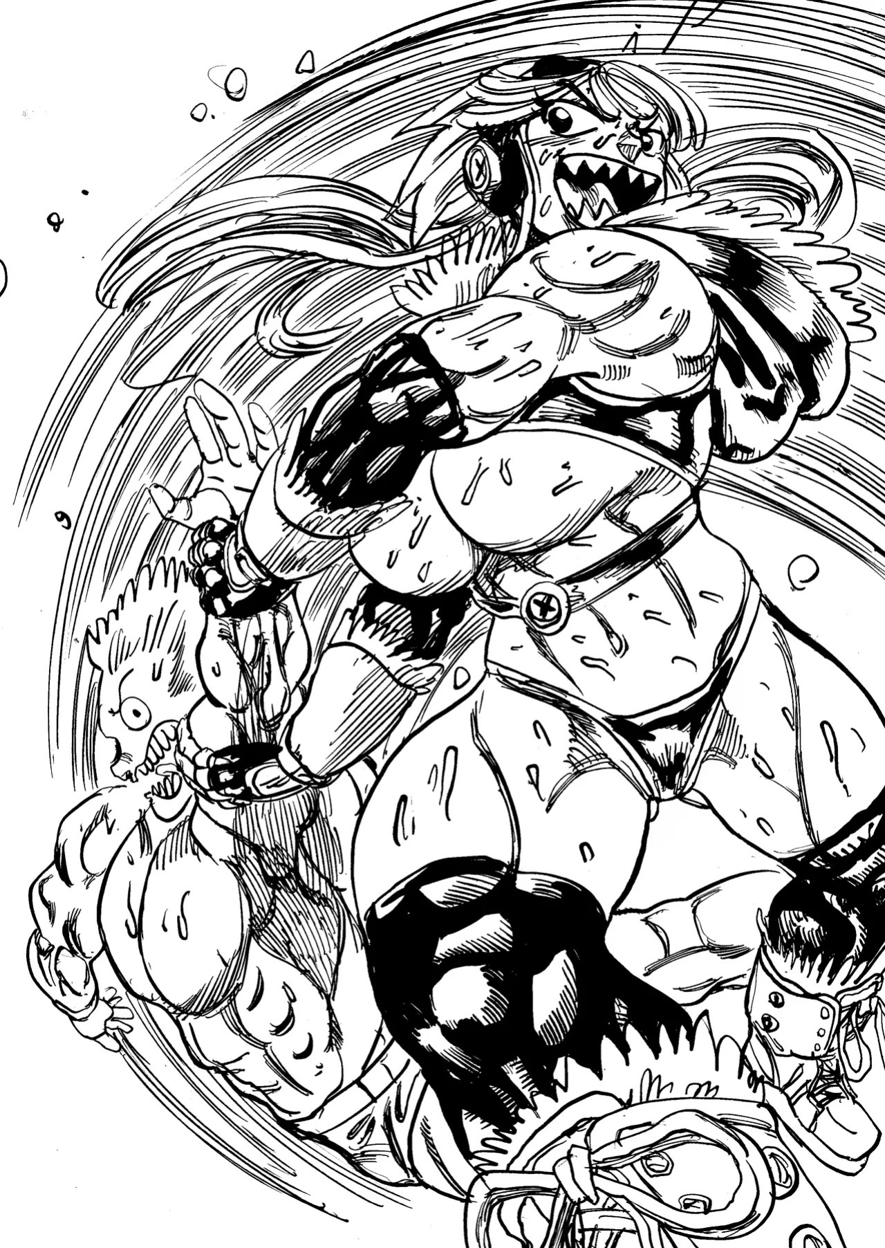 [Gouda Dunn] Genkai Toppa Wrestling! (Cancelled)