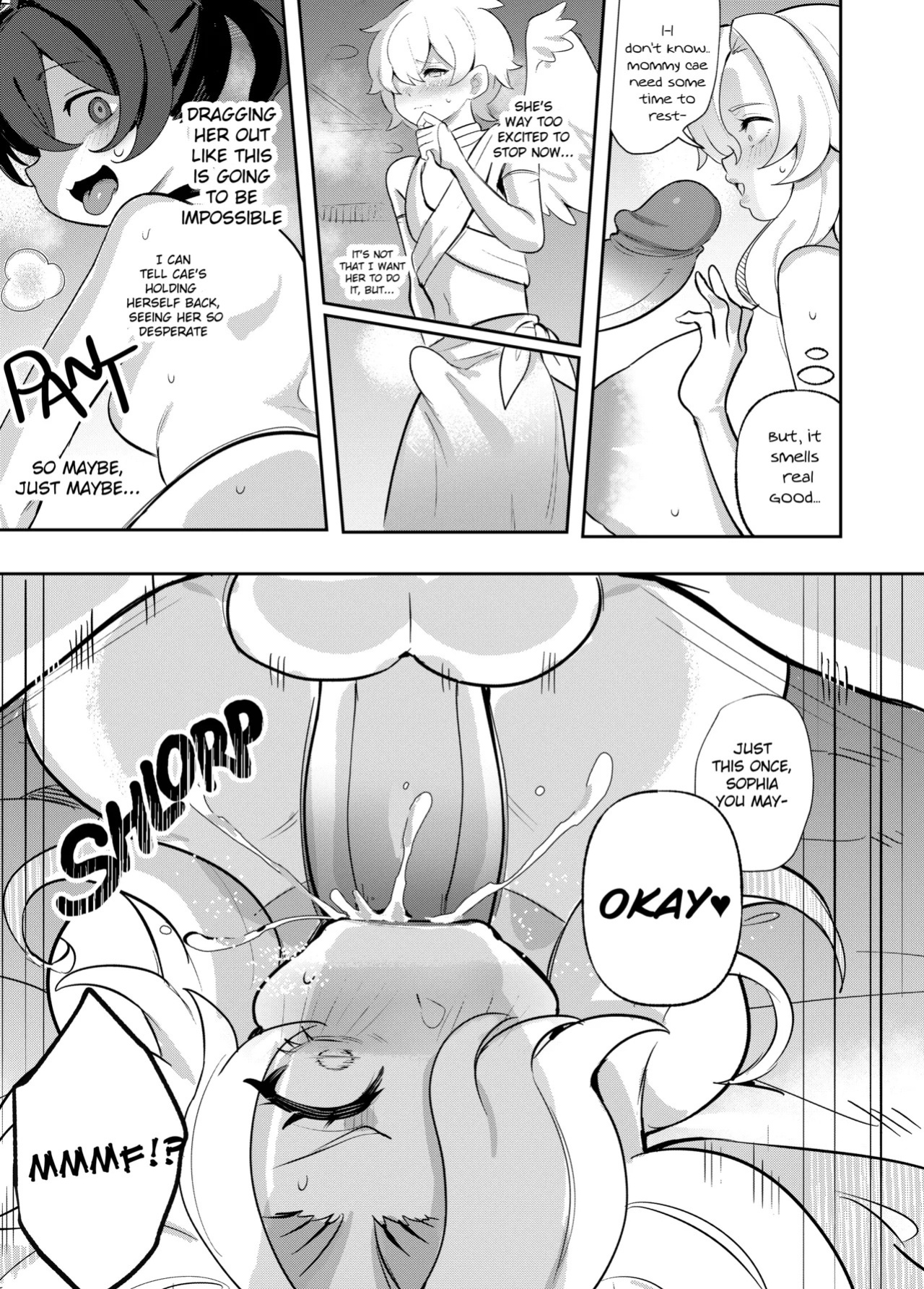 [Onigashima (Onigensou)] Trouble in Heaven [English]