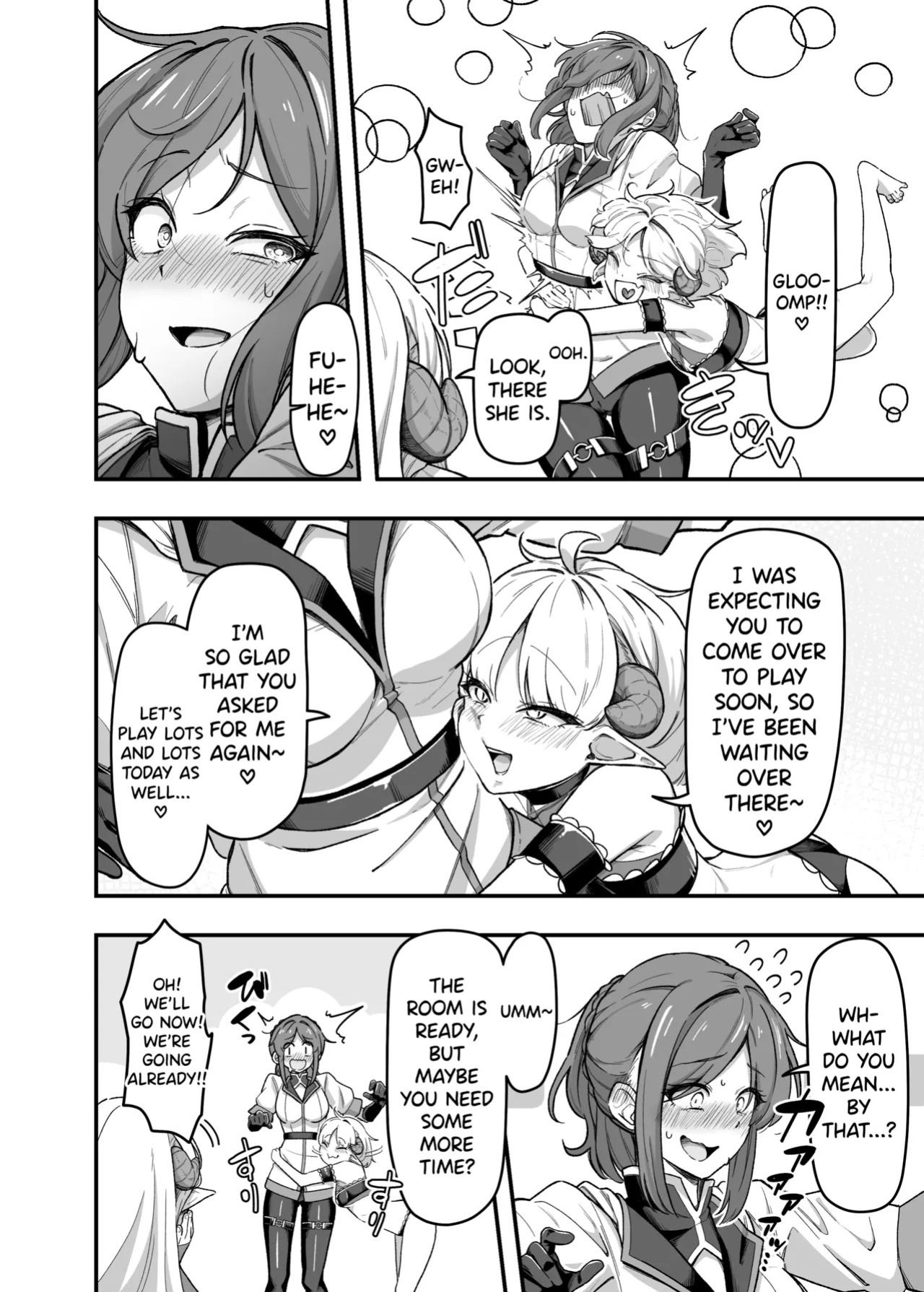 [Garyo] Ippai Kochokocho shite Ageru kara Oshio Ippai Pyuppyu shite! [English] [biribiri] [Digital]