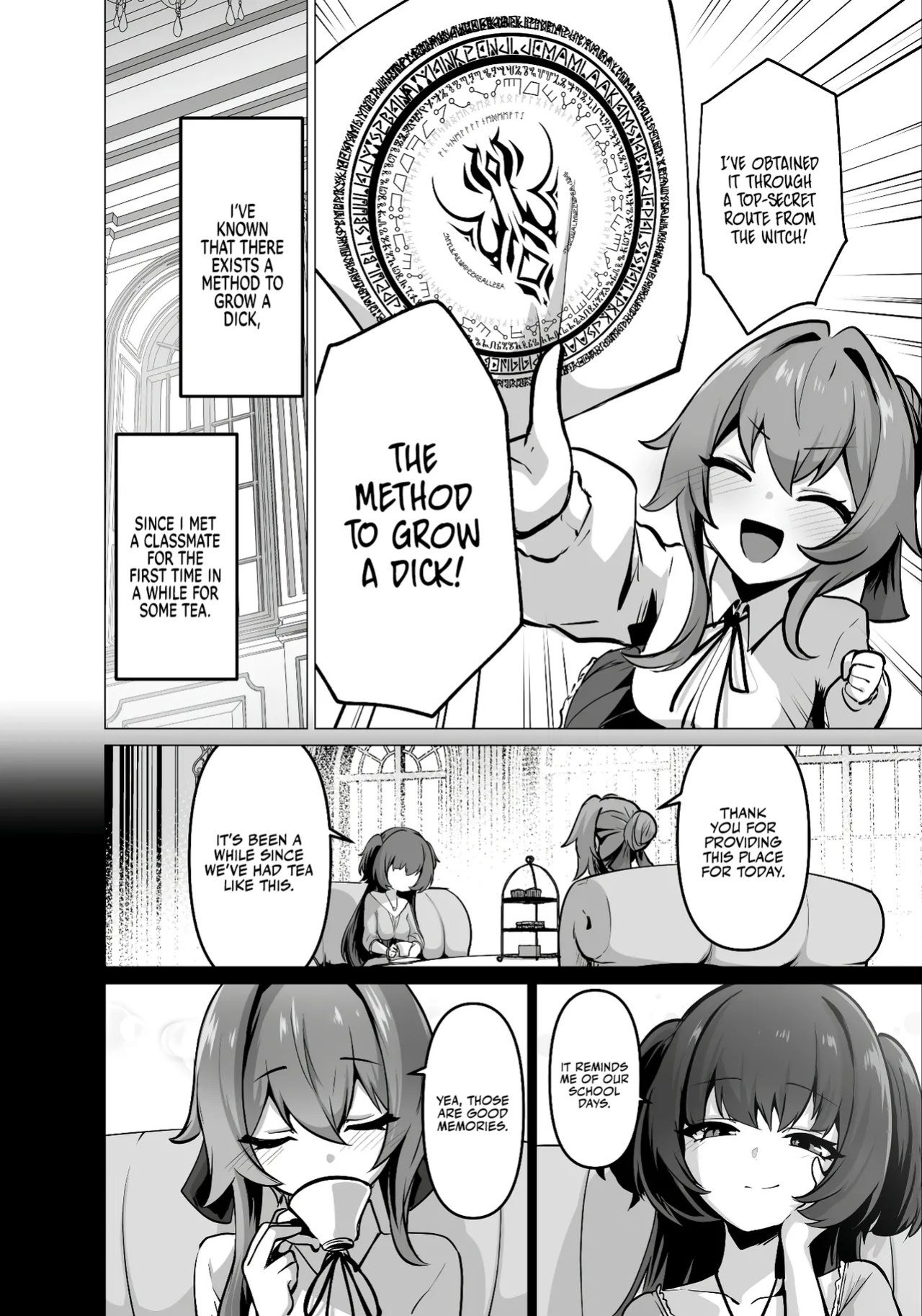 [Hashioki (Otemoto)] Saikyou Shuzoku no Ryuu no Musume ga Shitsukoku Kozukuri o Nedatte Kuru node Futanari Chinchin de Wakaraseru Hanashi | The Daughter of the Strongest Dragon Race Won't Stop Begging for a Baby, So I'll Teach Her a Lesson with My Futanar