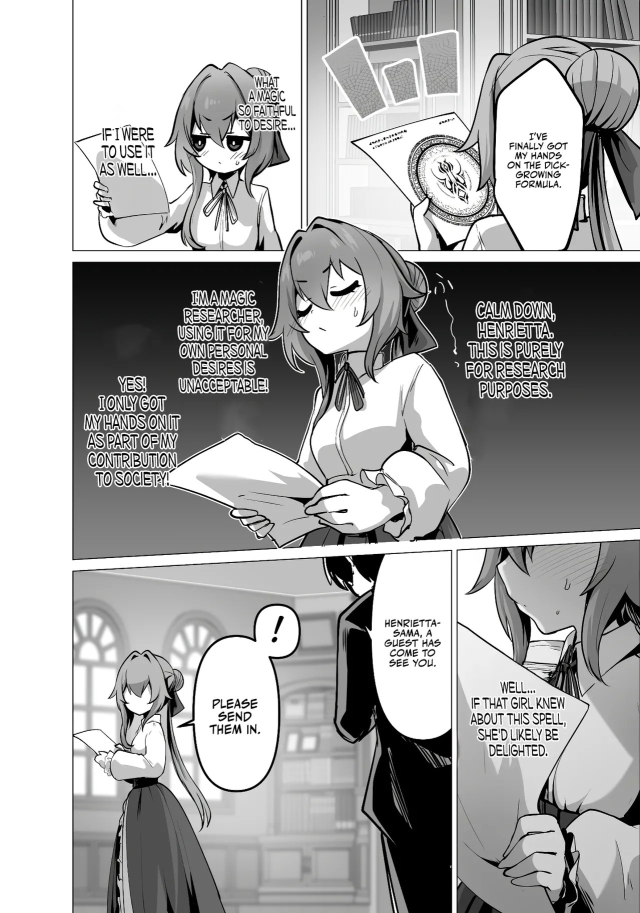 [Hashioki (Otemoto)] Saikyou Shuzoku no Ryuu no Musume ga Shitsukoku Kozukuri o Nedatte Kuru node Futanari Chinchin de Wakaraseru Hanashi | The Daughter of the Strongest Dragon Race Won't Stop Begging for a Baby, So I'll Teach Her a Lesson with My Futanar