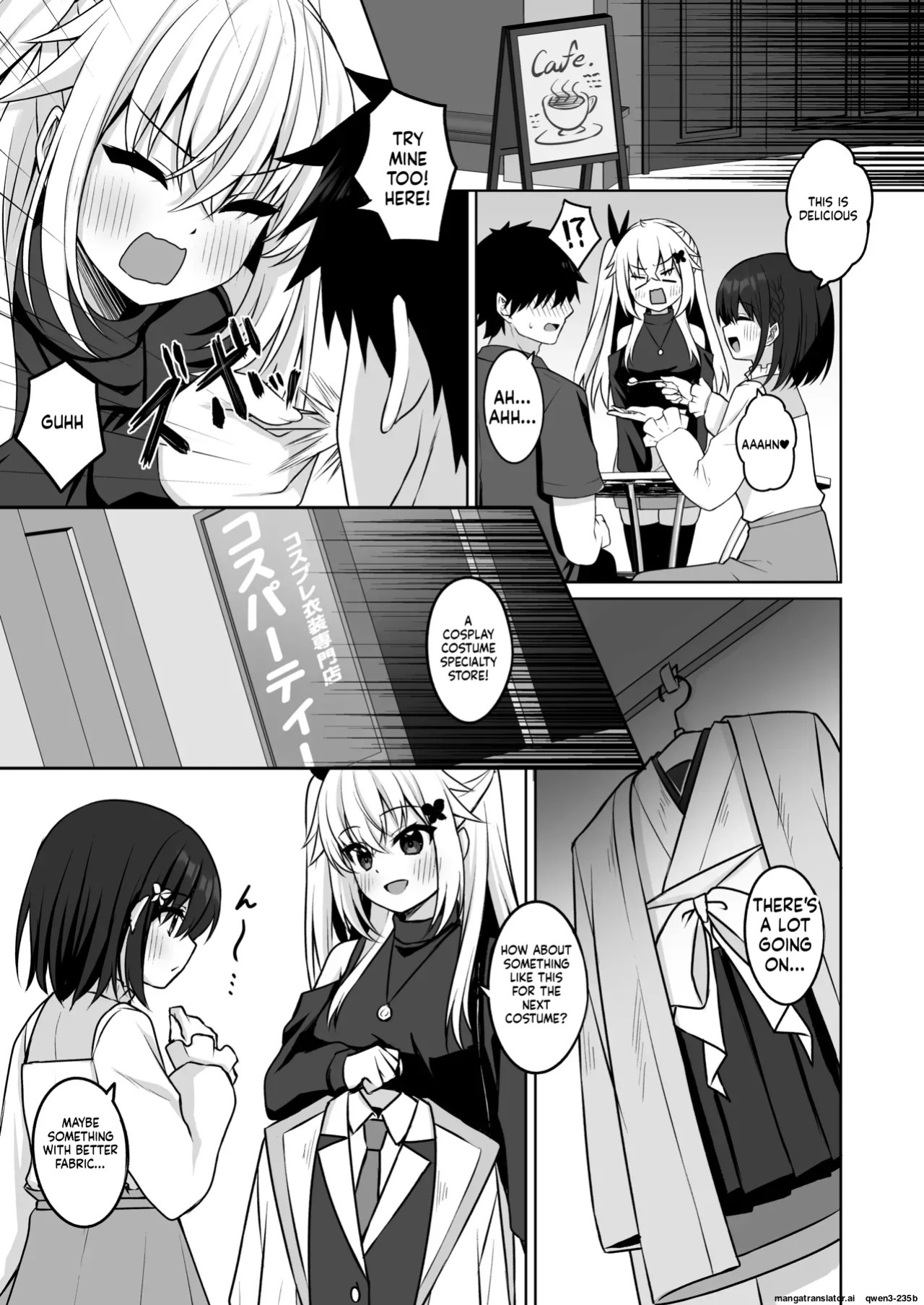[Grove Grow (Komori Kuduyu)] Cosplay-bu Ura Katsudou Nisshi - Cosplay CLUB Secret Activity diary 3 [English] [SCANMTL] [Digital]
