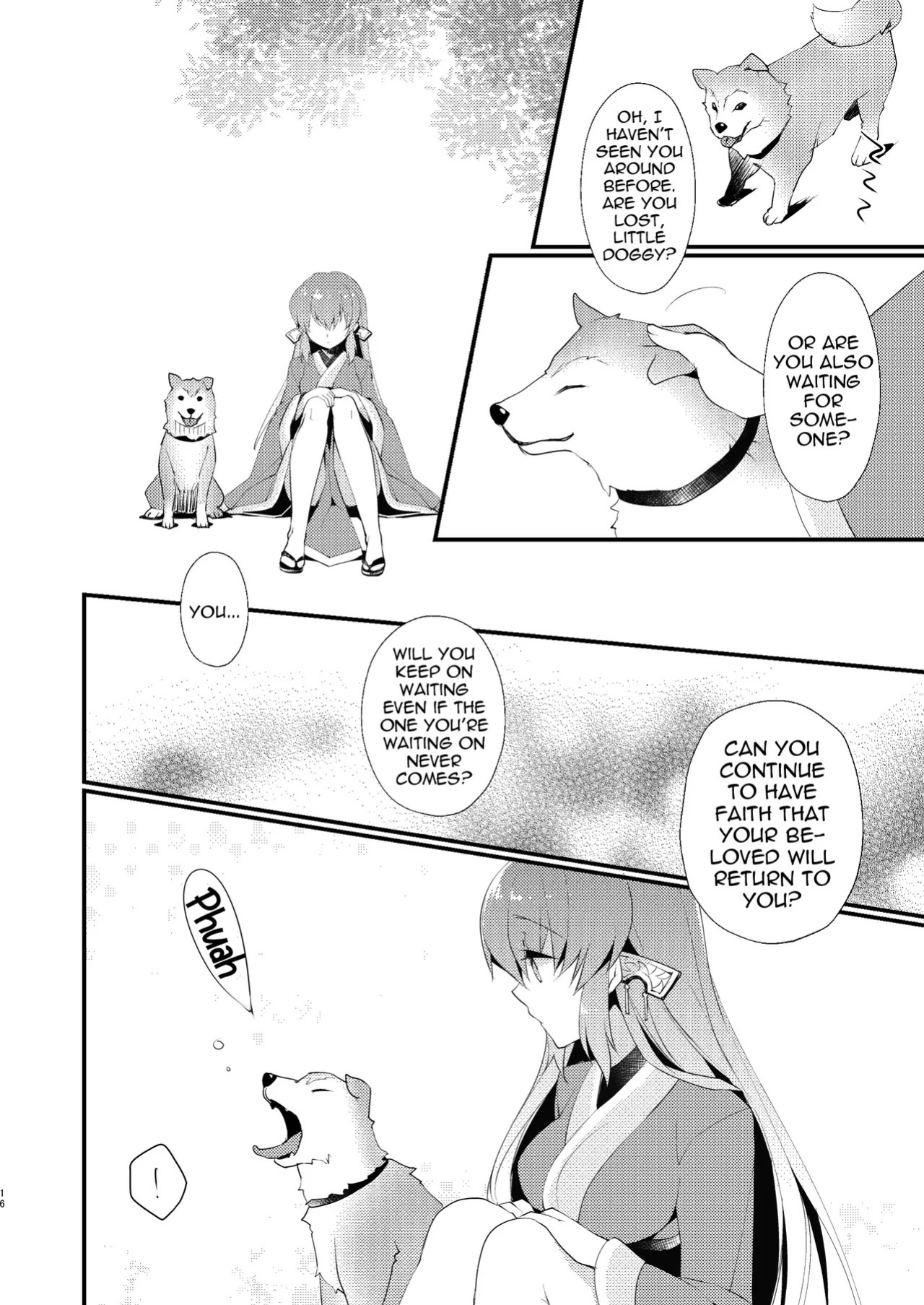 [hlz (Sanom)] Chuken Kiyohime Monogatari | The Tale of the Faithful Dog Kiyohime (Fate/Grand Order) [English] [Shiririn] [Digital]