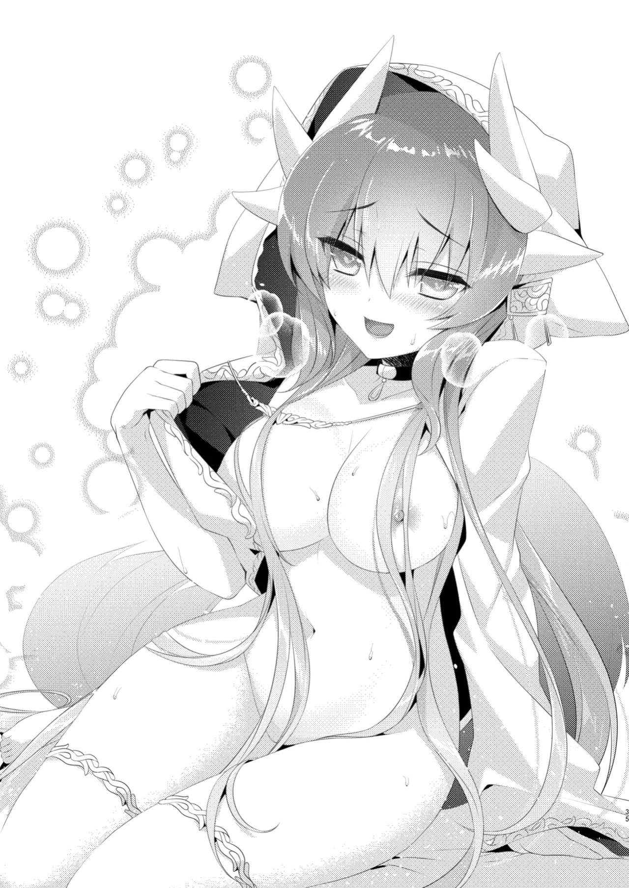 [hlz (Sanom)] Chuken Kiyohime Monogatari | The Tale of the Faithful Dog Kiyohime (Fate/Grand Order) [English] [Shiririn] [Digital]