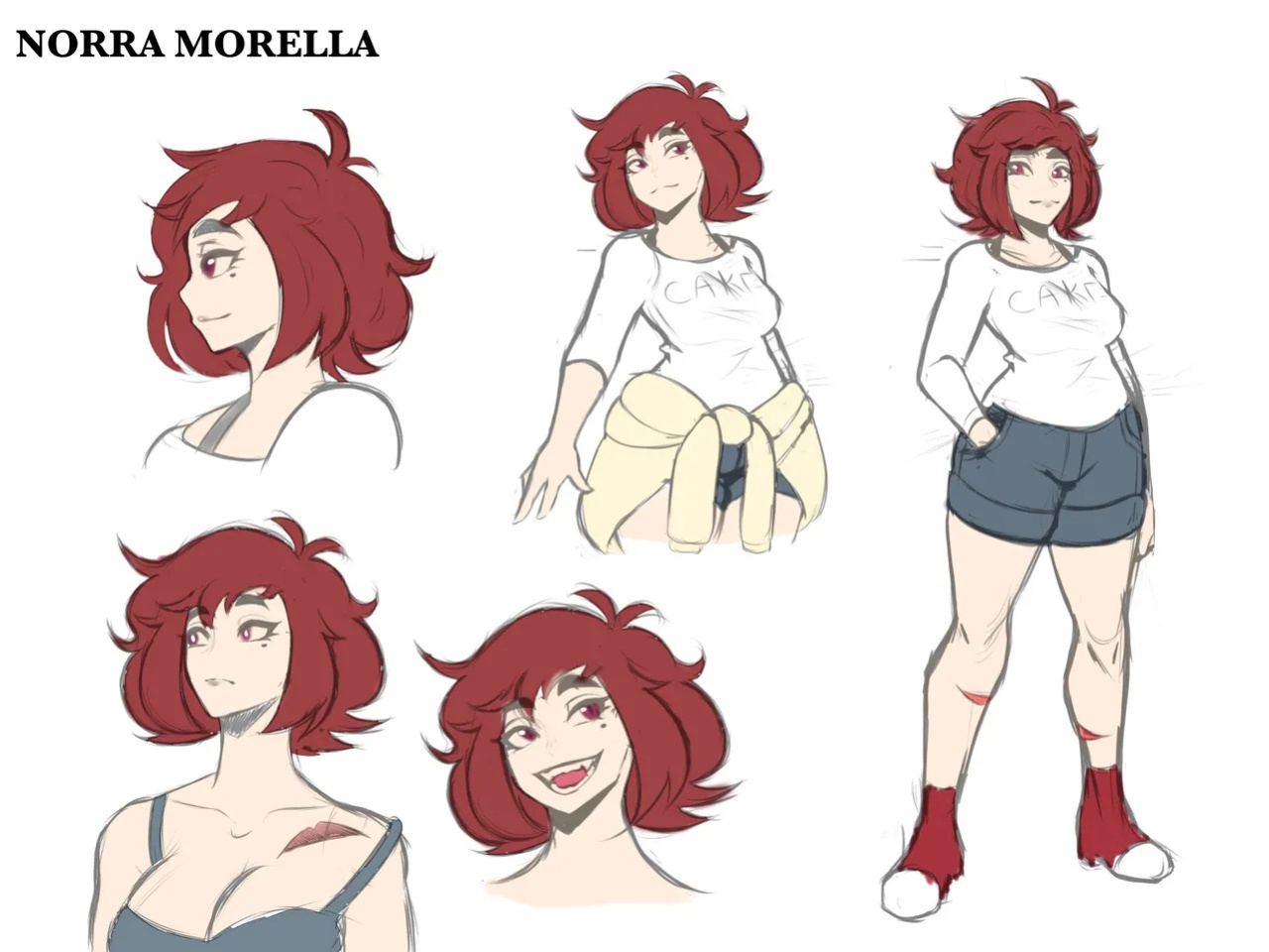 [various] Norra Morella (Pokemon OC by GalaxyKhy)