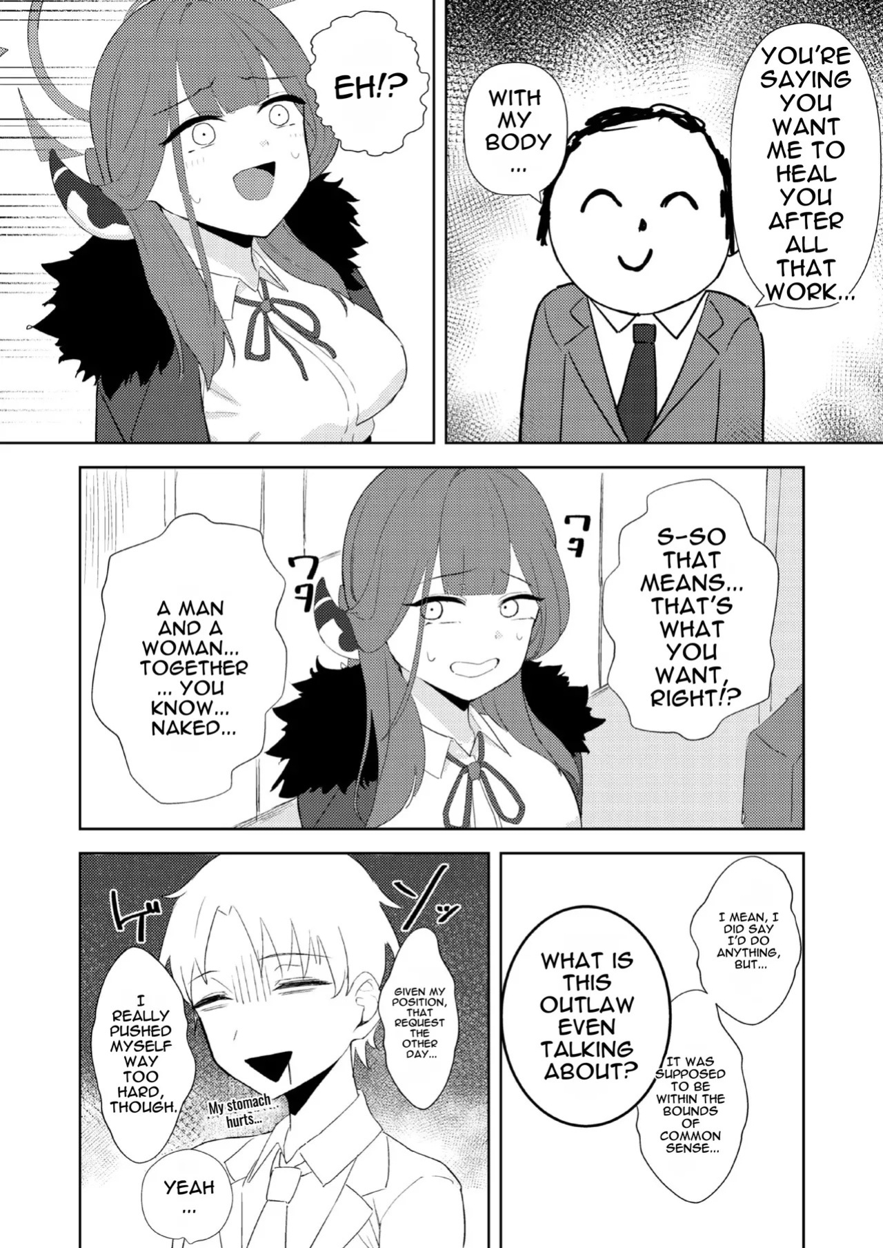 [gallium wear (Masami Atabe)] Rikuhachima Shachou to Himitsu no Keiyaku - secret contract | A Secret Contract with Boss Rikuhachima (Blue Archive) [English] [DNTA] [Digital]