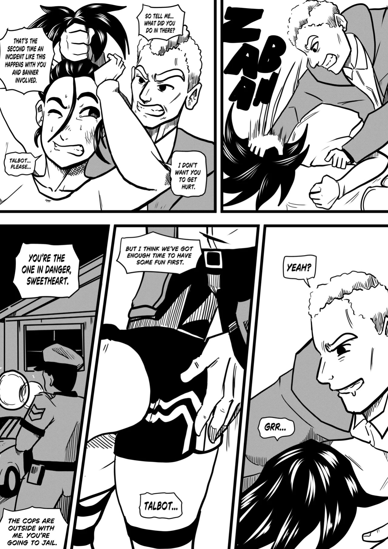 [Odoruyama] Betty Hulk AU: Talbot Makes Betty Angry [Old Version]