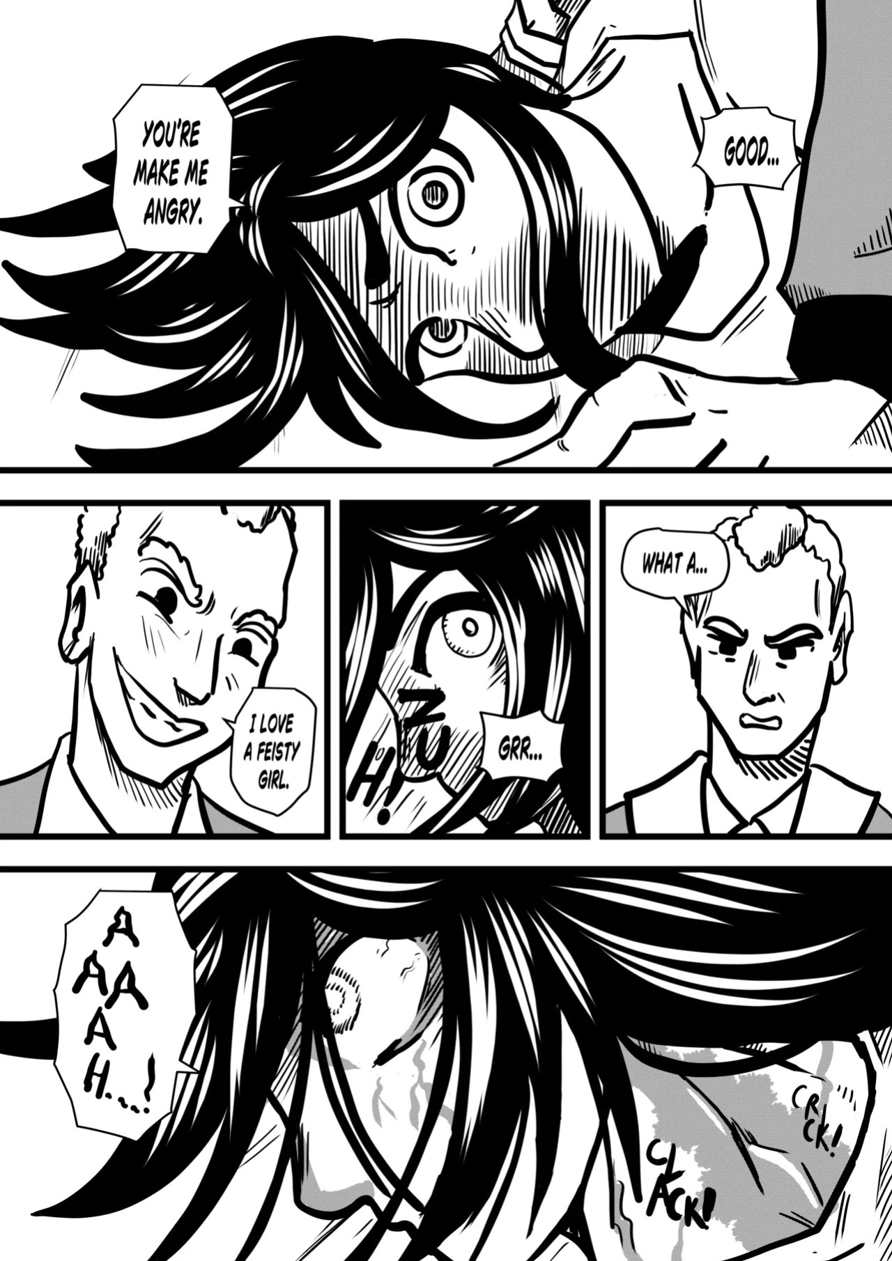 [Odoruyama] Betty Hulk AU: Talbot Makes Betty Angry [Old Version]