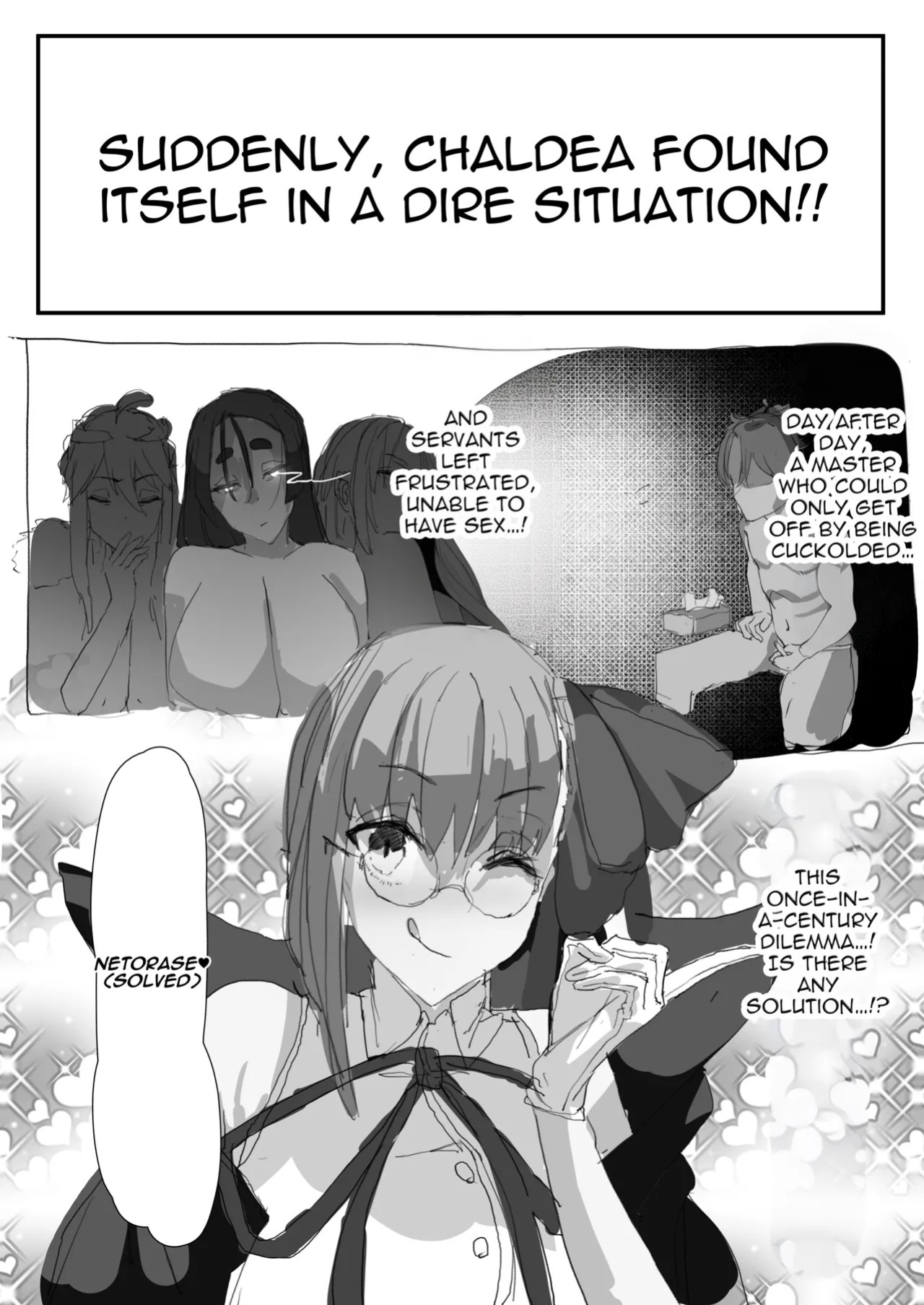 [Neko Mabushi] Netorase Amaama OnaSuppo Chaldea 1 | Sweet Cuckolding Masturbation Support at Chaldea 1 (Fate/Grand Order) [English] [Aishi21] [Digital]