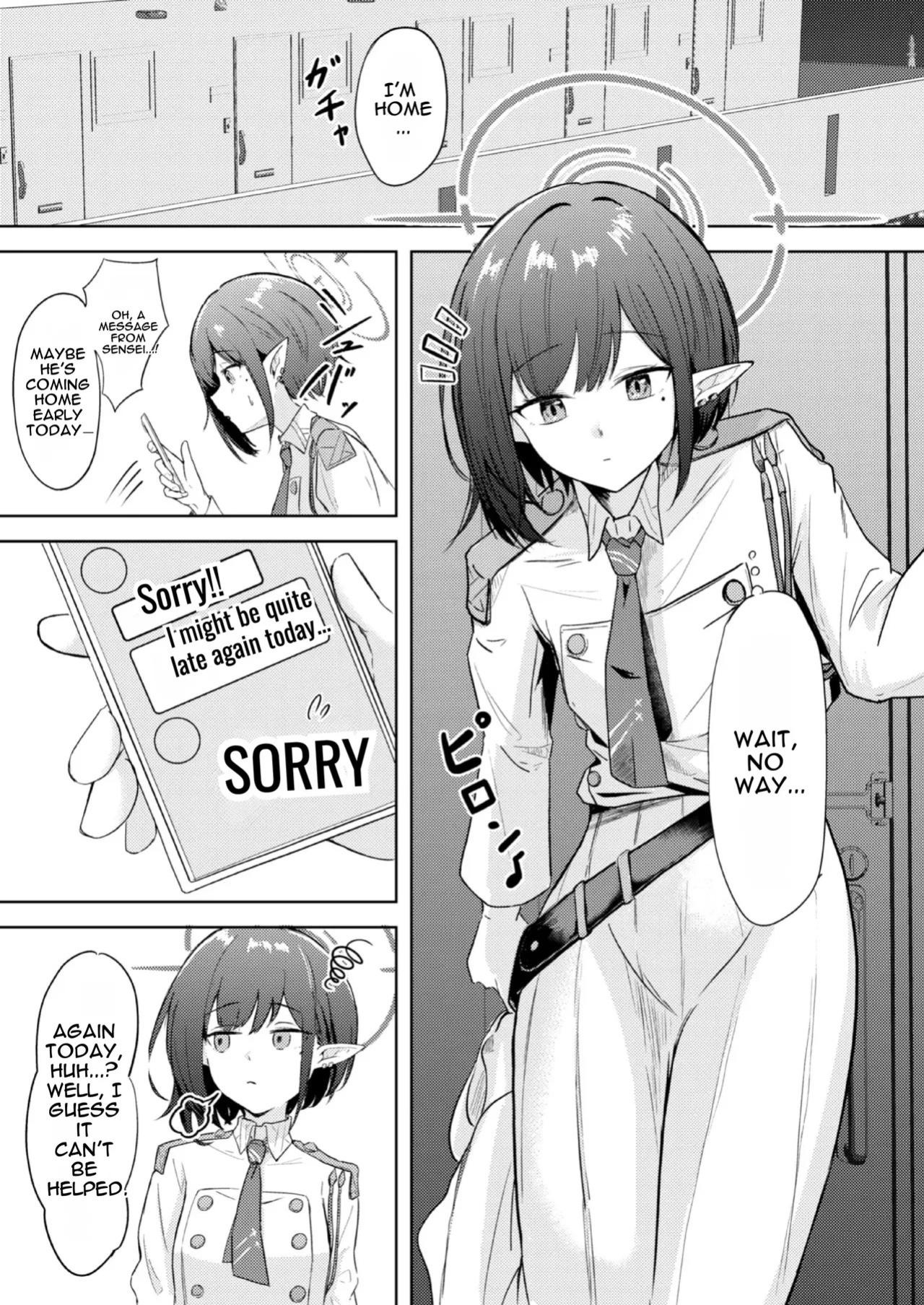 [For Us (Yonjiri)] Dousei Aoi to Shippori Onsen Ryokou | Aoi's Hot Spring Squeeze Trip (Blue Archive) [English] [DNTA] [Digital]
