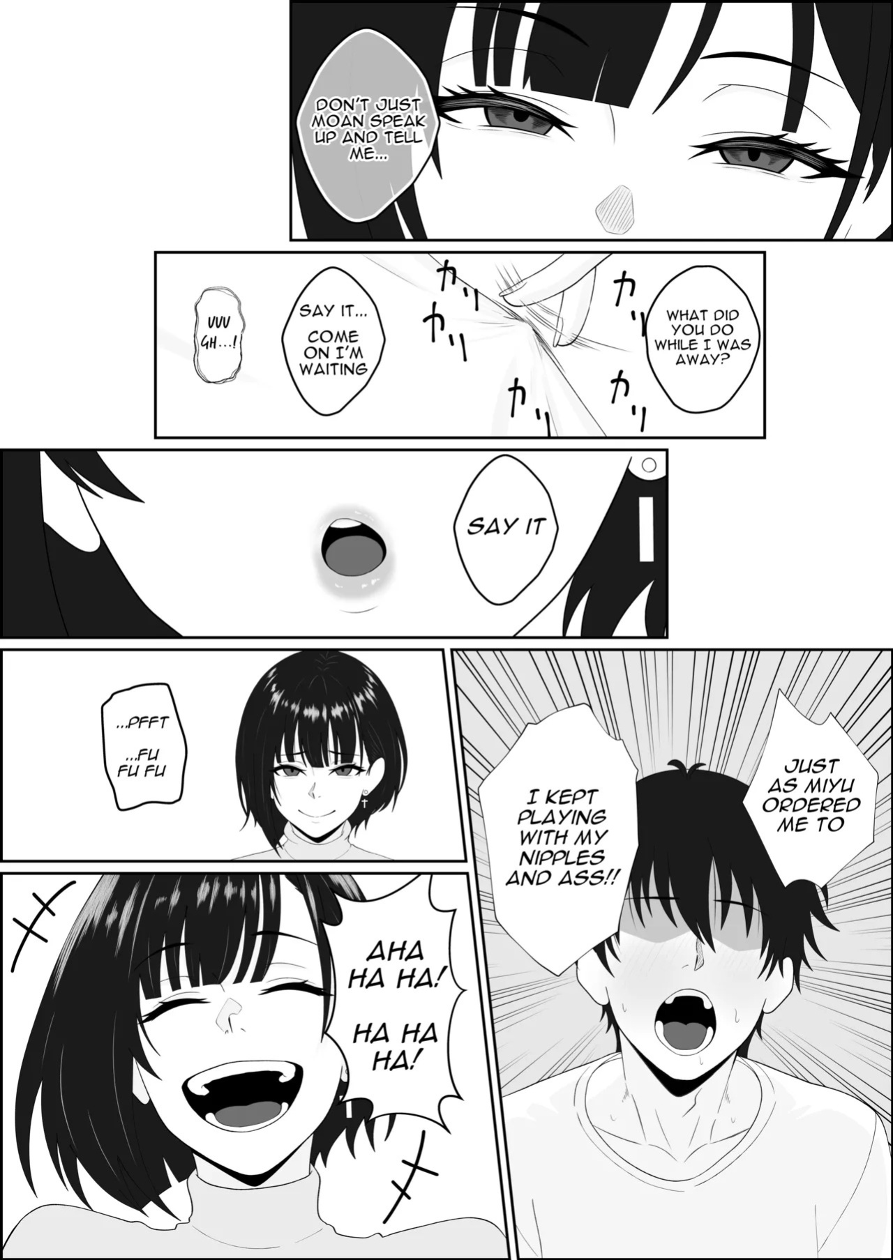 [Seijin 14-sai (Sankaku Noel)] Netorareta Kanojo ga Joou-sama ni natte Kaettekita ~Ruined de Kintama o Kara ni sarete Zenritsusen o Ijirarete Nandomo Nandomo Mesuikishite Choukyou sareru Ohanashi~ [English]