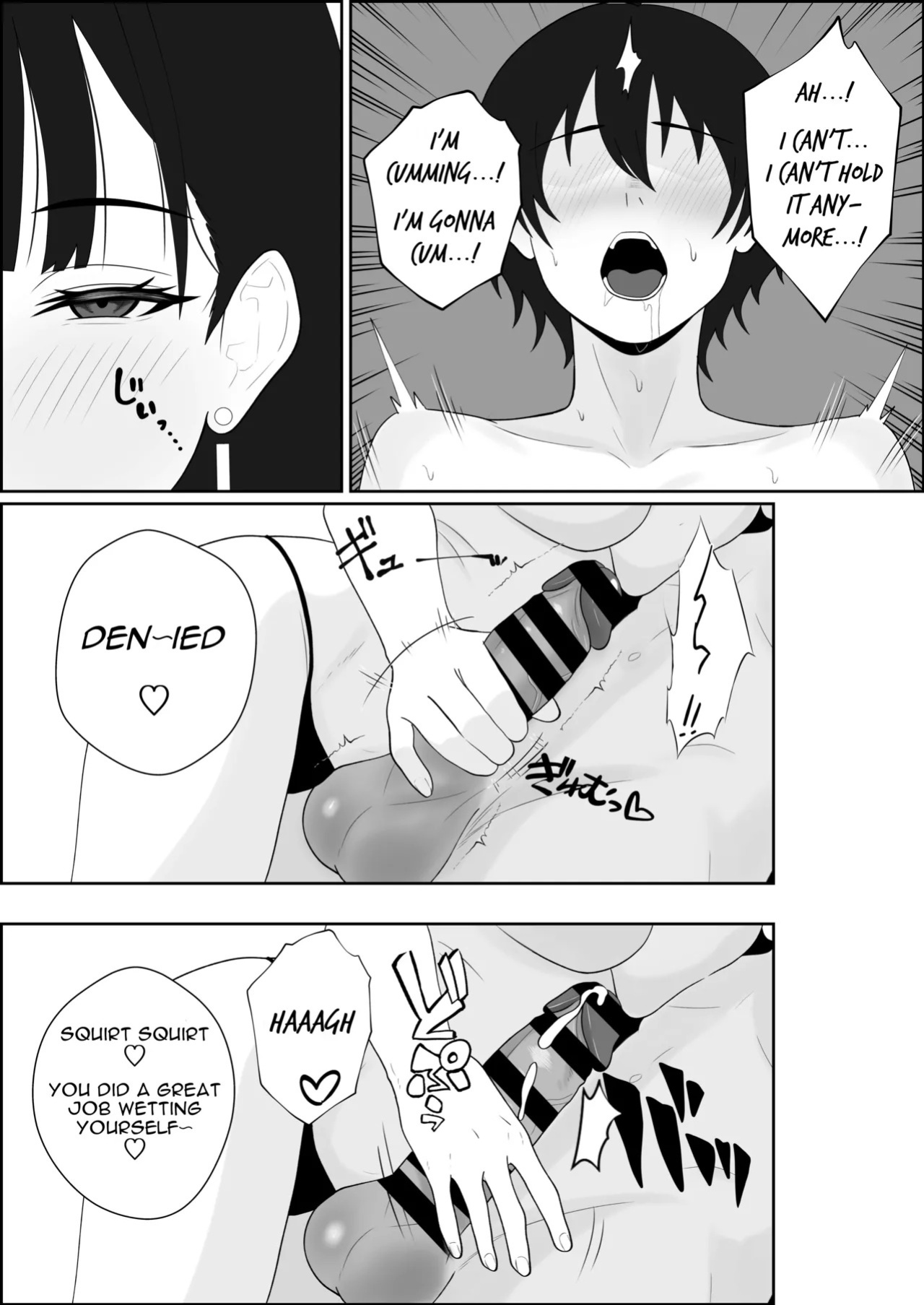 [Seijin 14-sai (Sankaku Noel)] Netorareta Kanojo ga Joou-sama ni natte Kaettekita ~Ruined de Kintama o Kara ni sarete Zenritsusen o Ijirarete Nandomo Nandomo Mesuikishite Choukyou sareru Ohanashi~ [English]