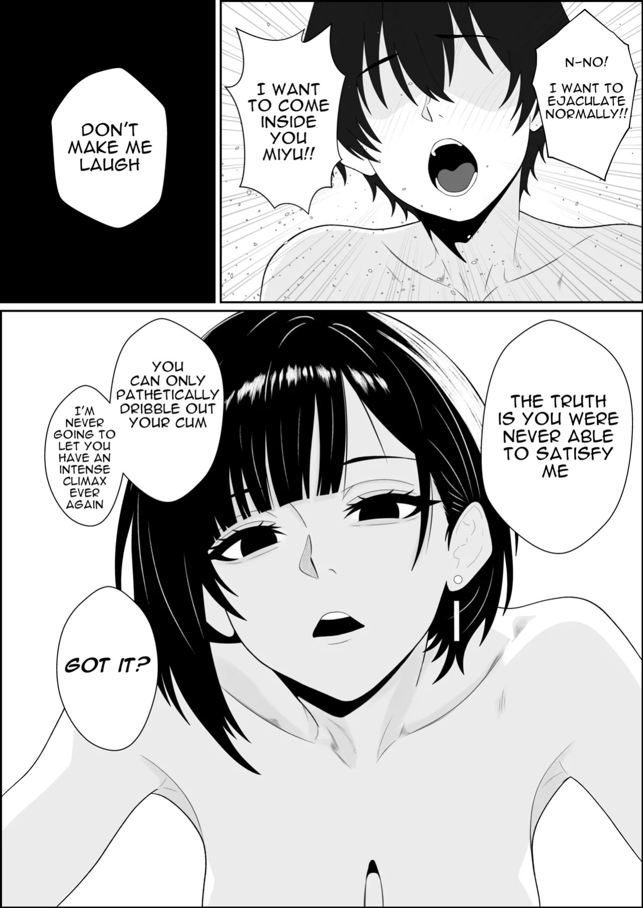 [Seijin 14-sai (Sankaku Noel)] Netorareta Kanojo ga Joou-sama ni natte Kaettekita ~Ruined de Kintama o Kara ni sarete Zenritsusen o Ijirarete Nandomo Nandomo Mesuikishite Choukyou sareru Ohanashi~ [English]