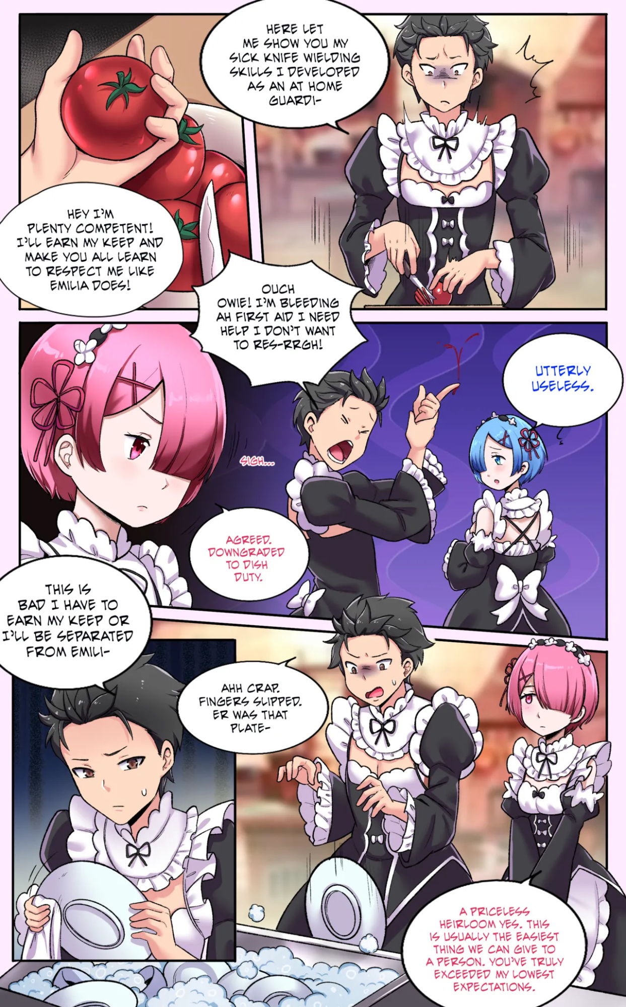 [MeowWithMe] Re:Zero Maid My Days [Ongoing]