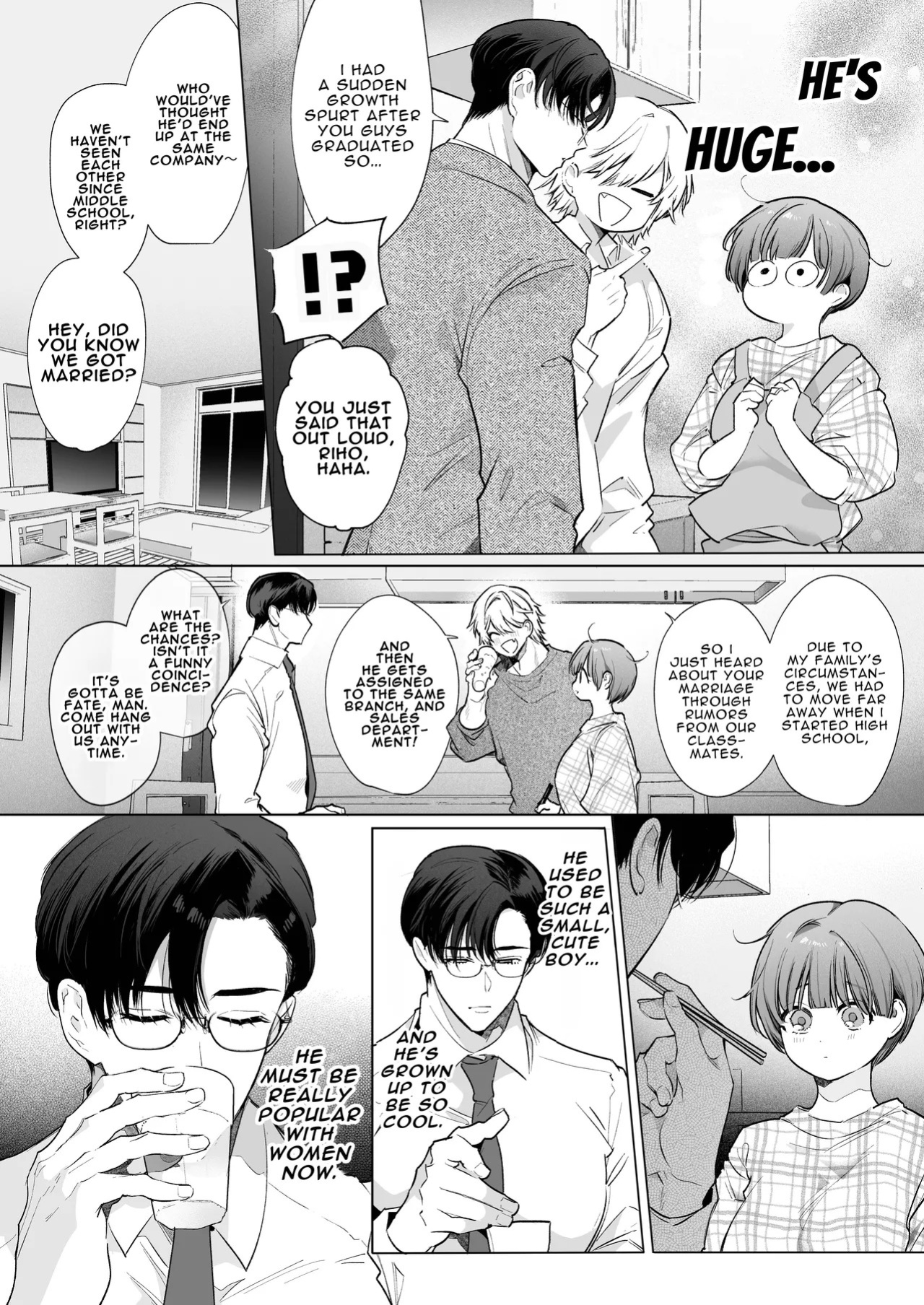 [Yatomomin (Yamamoto Tomomitsu)] Riho NTR ~Ordered By My Husband to Get Fucked By His Colleague~ [English] [Mina-san TL] [Digital]