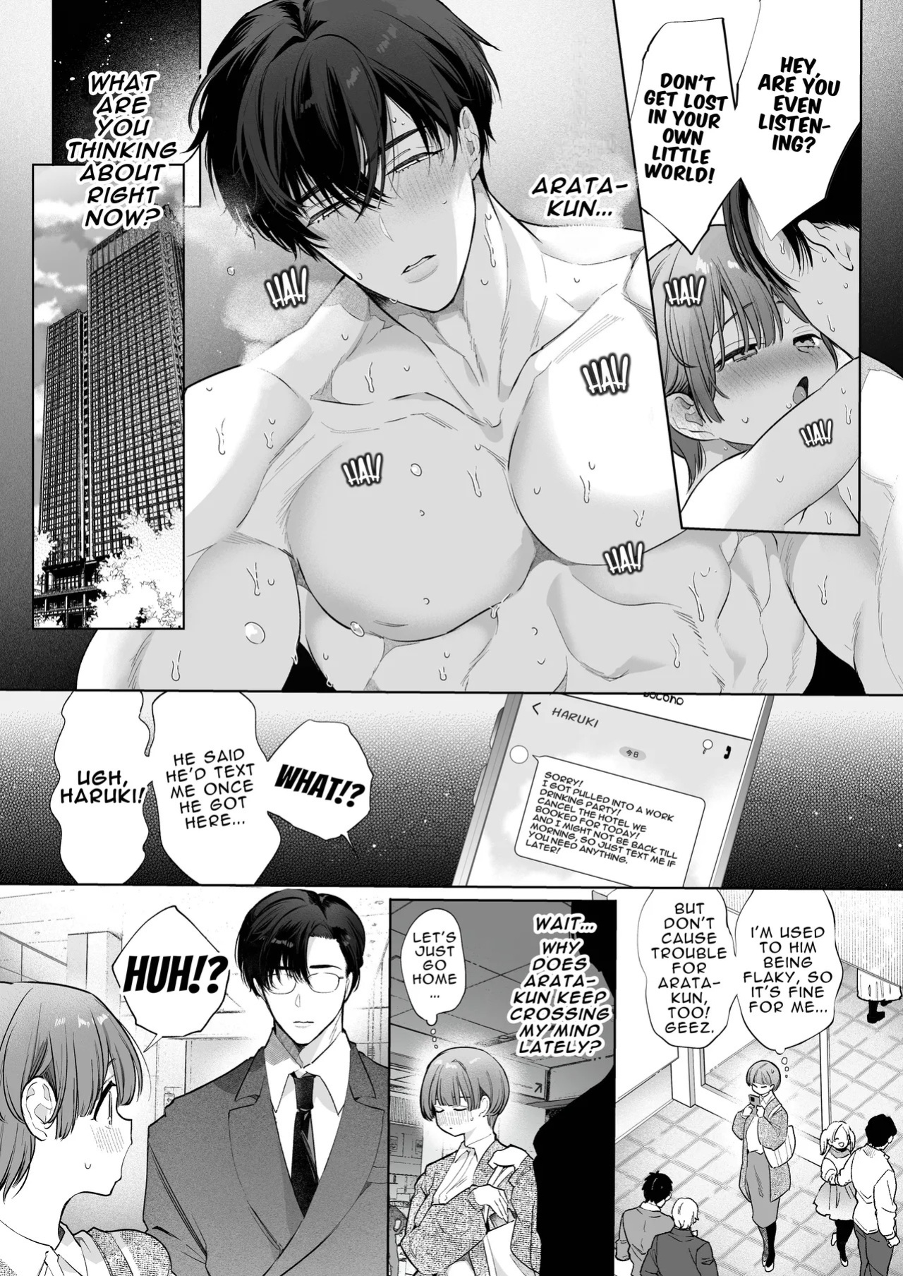 [Yatomomin (Yamamoto Tomomitsu)] Riho NTR ~Ordered By My Husband to Get Fucked By His Colleague~ [English] [Mina-san TL] [Digital]