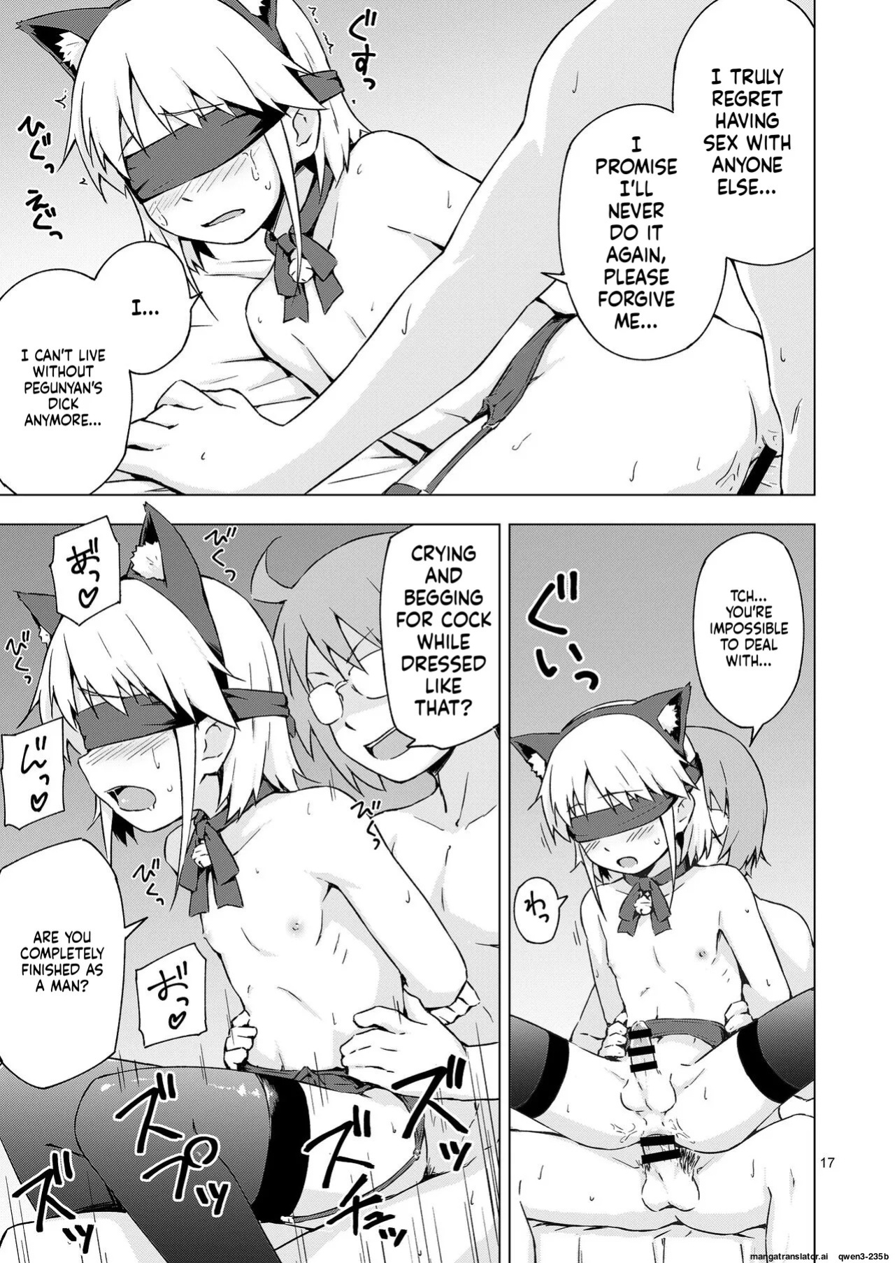 [candy apricot (Mashita)] Josou Shounen Nyannyan Shibari! | Crossdressing Boy Meow Meow Bondage! [English] [SCANMTL] [Digital]