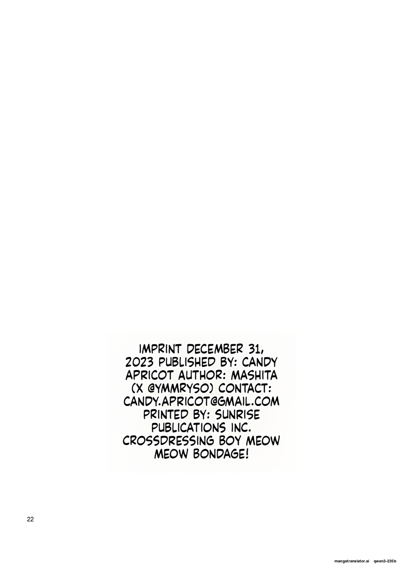 [candy apricot (Mashita)] Josou Shounen Nyannyan Shibari! | Crossdressing Boy Meow Meow Bondage! [English] [SCANMTL] [Digital]