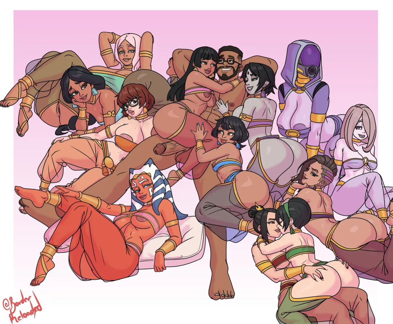 [Border Reloaded] Harem girls (various)