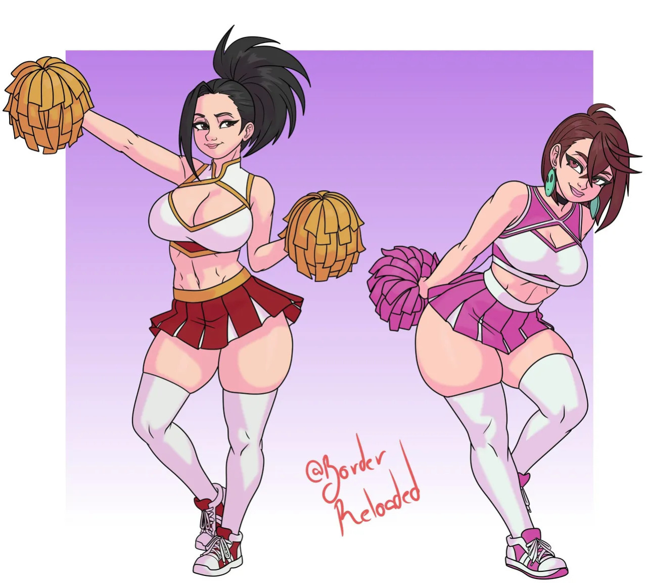 [Border Reloaded] Cheerleader outfits (various)