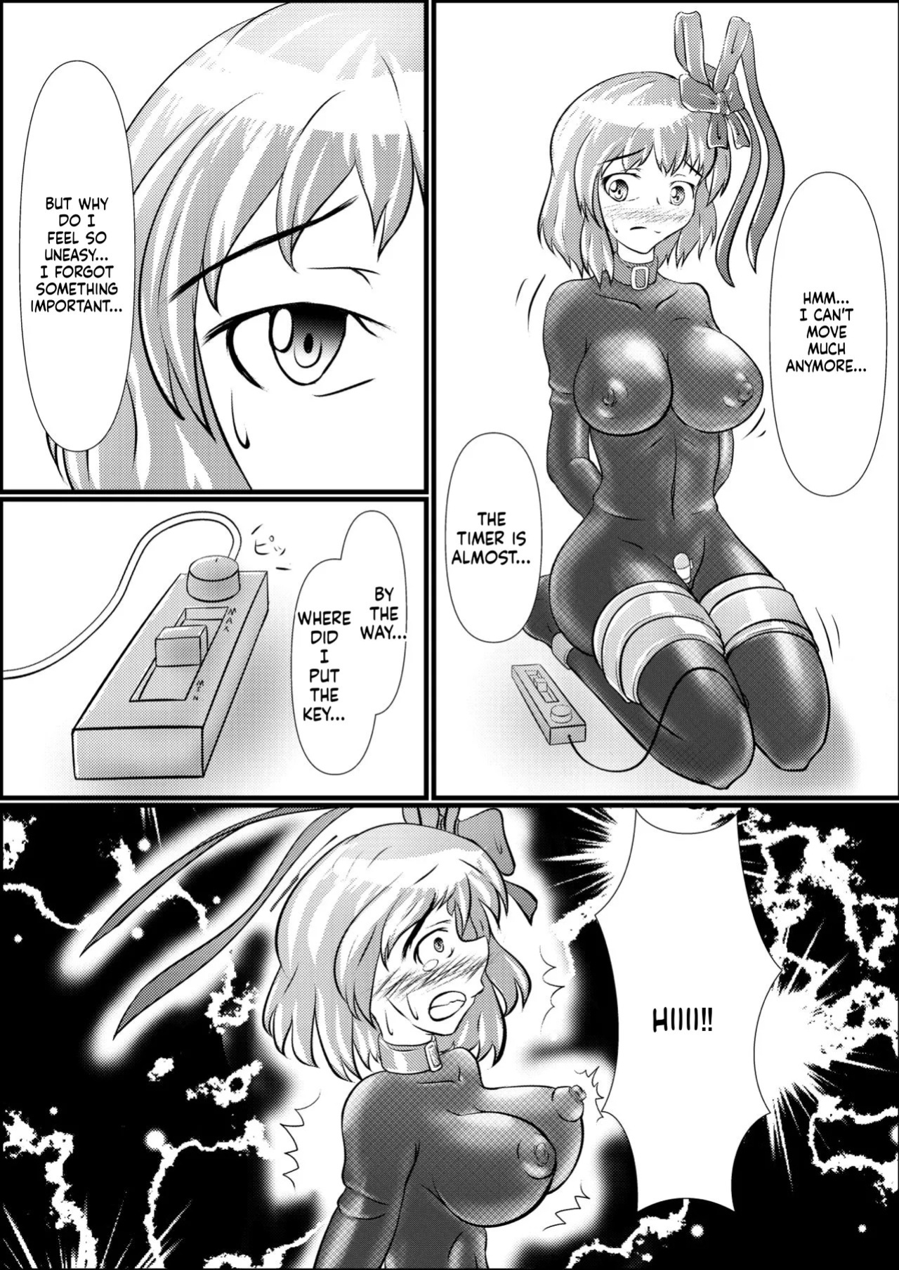 [Shinkaikan (Kasei Kumoko)] Iku no Hazukashii Self-Bondage Hatsutaiken (Touhou Project) [Digital] (SCANMTL)